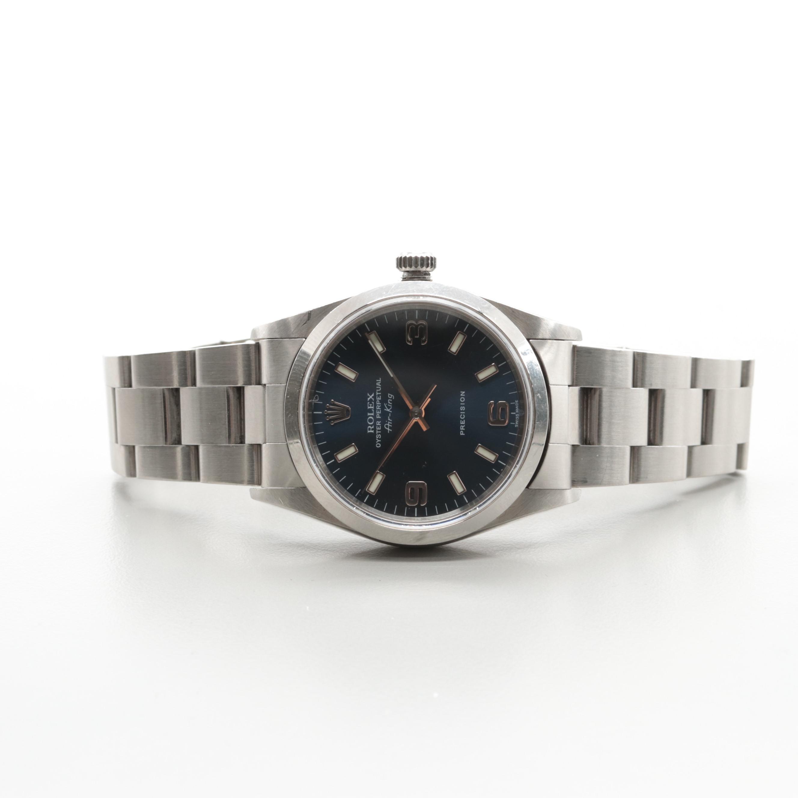 Rolex Air King Stainless Steel Watch, 2004