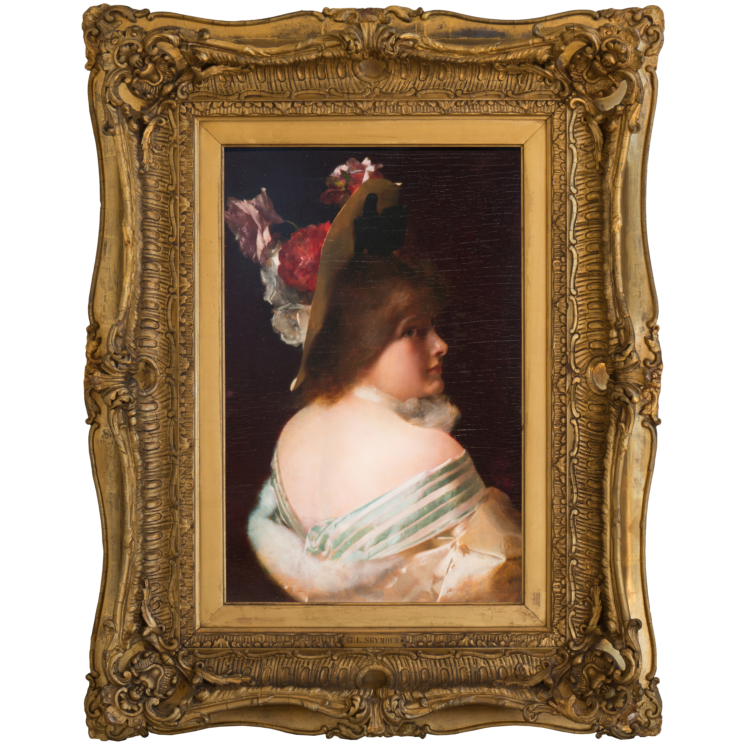 George Langford Seymour Oil Painting "Louisa"