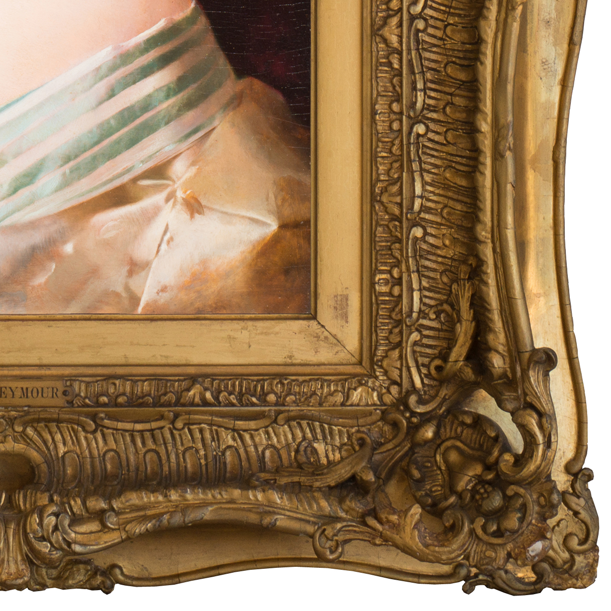 George Langford Seymour Oil Painting "Louisa"