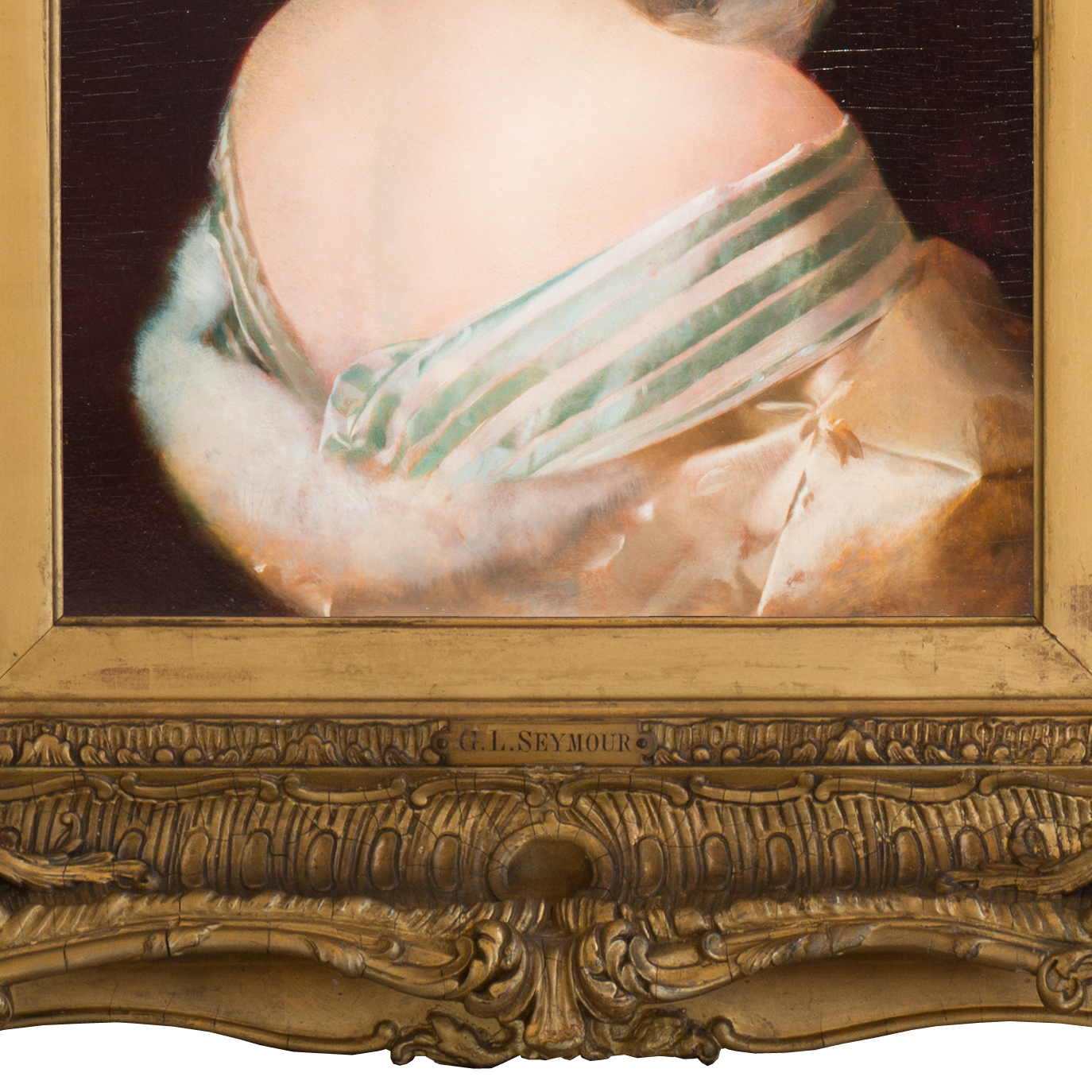 George Langford Seymour Oil Painting "Louisa"