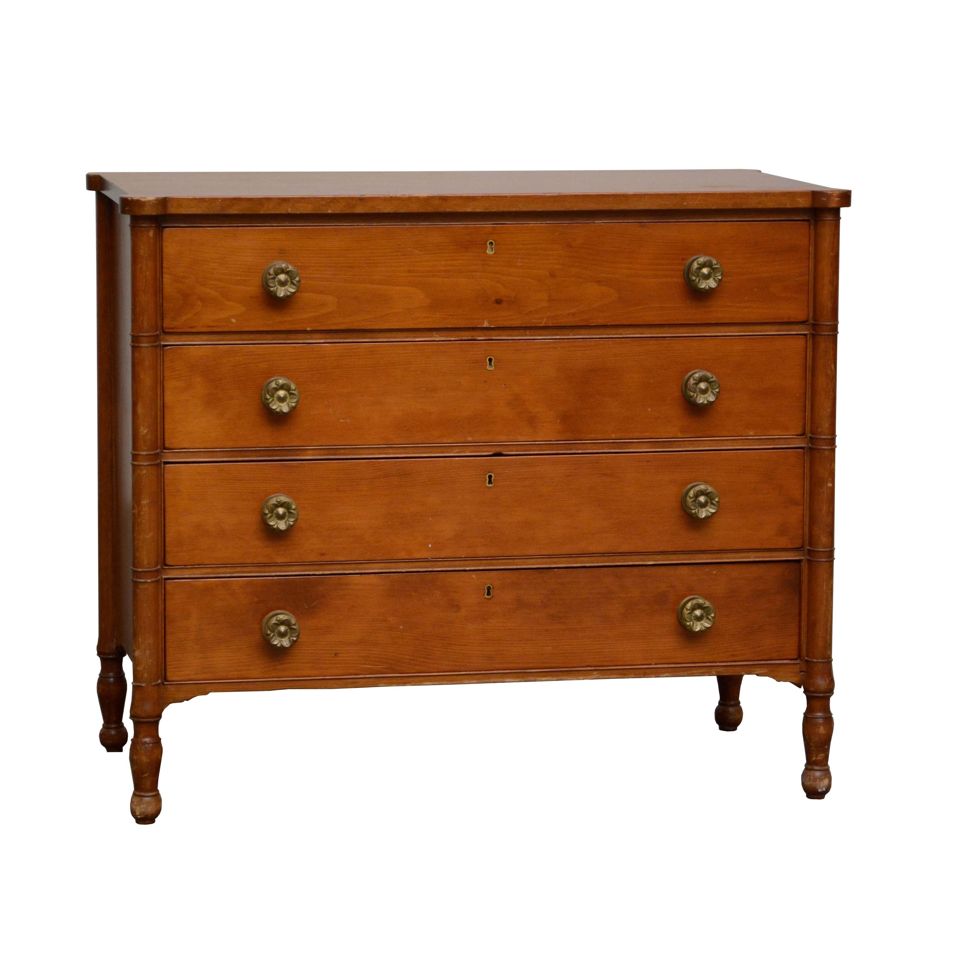 Federal Cherrywood Chest of Drawers, Early 19th Century