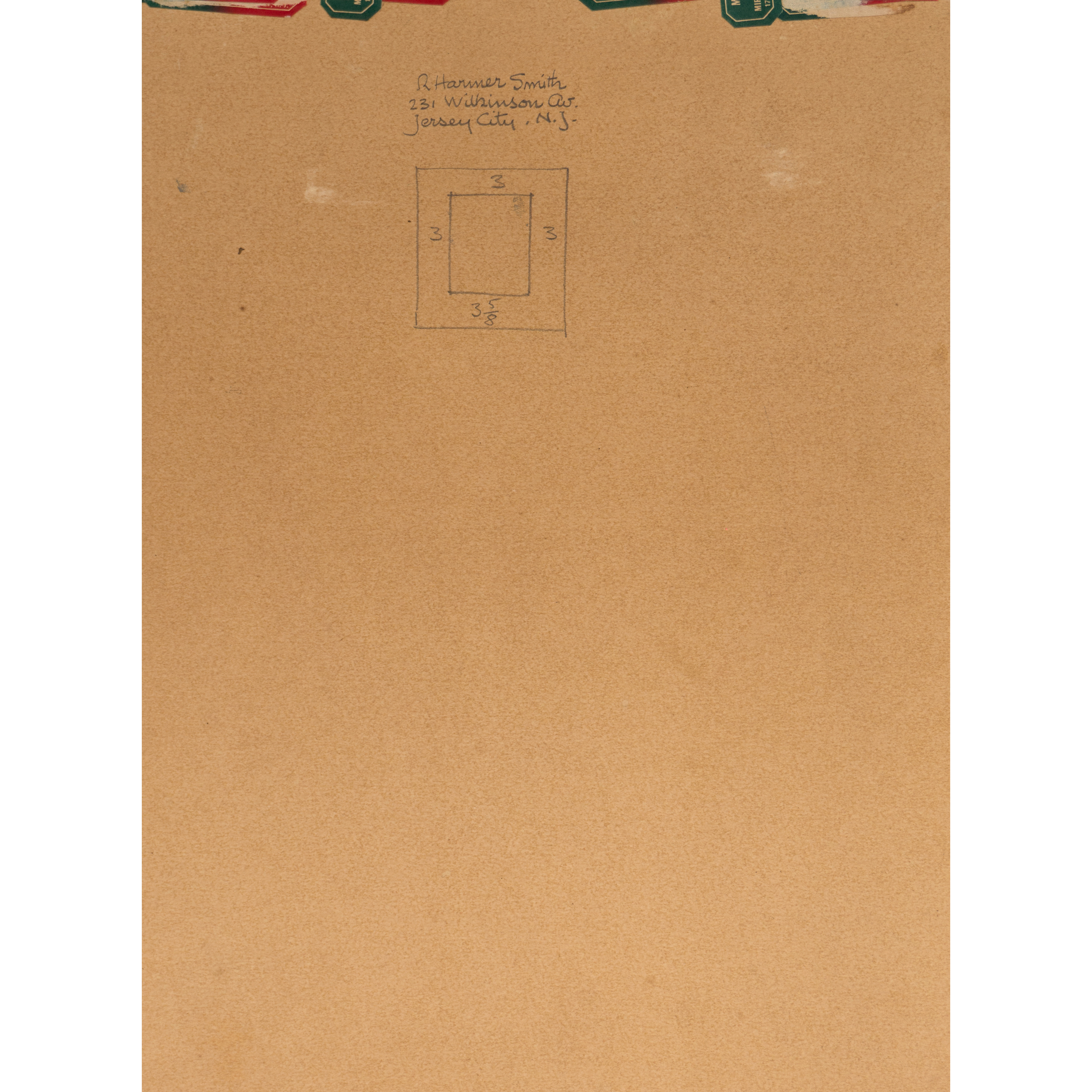 Robert Harmer Smith Graphite Drawing "Sterling Library, Yale"