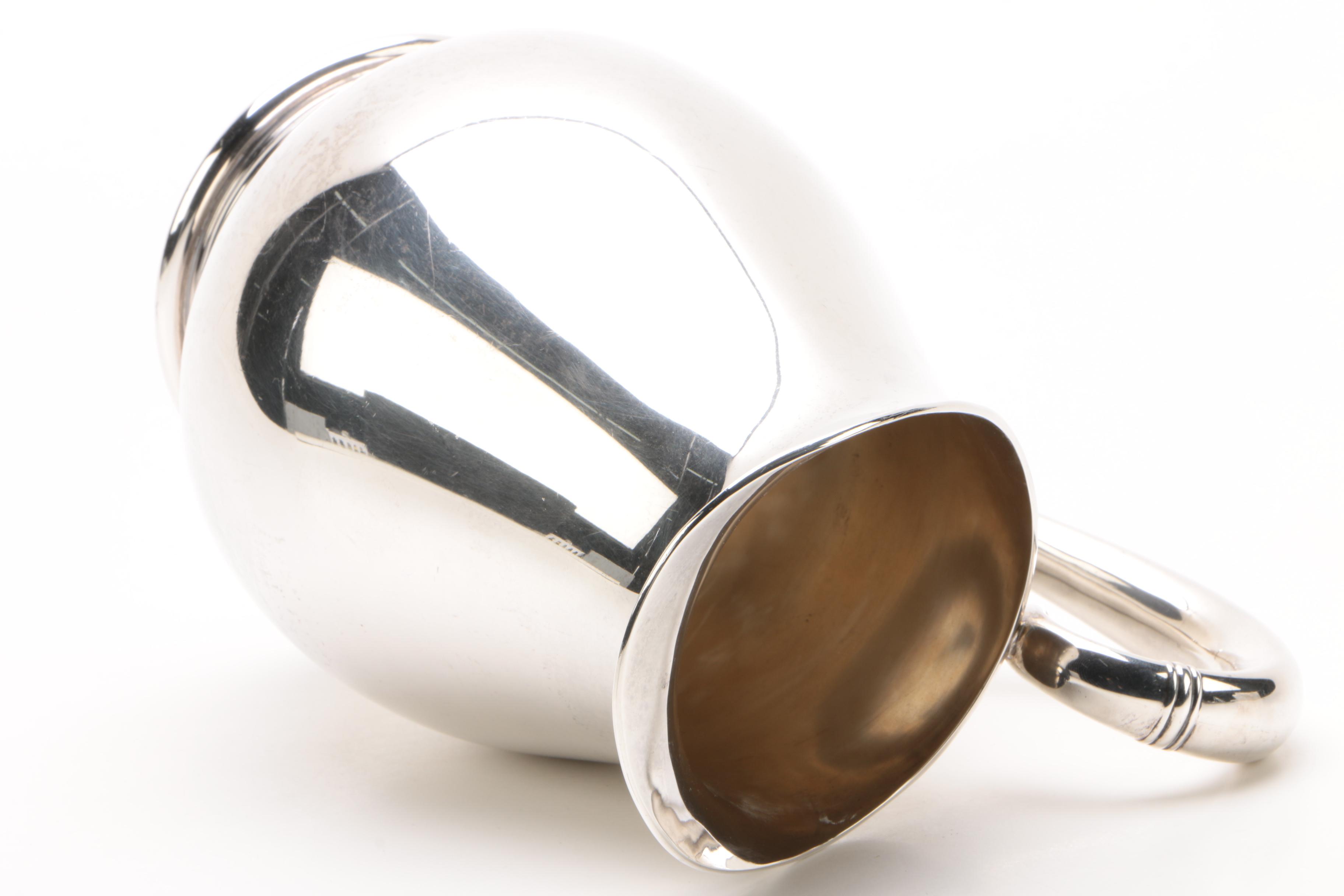 International Silver Co. "Royal Danish" Sterling Silver Four-Pint Pitcher