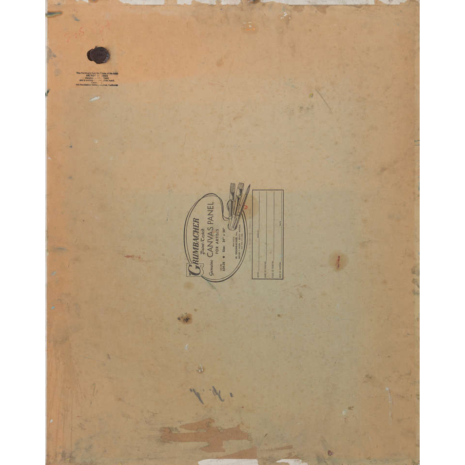 Victor Di Gesu Oil Painting "Seated Nude"