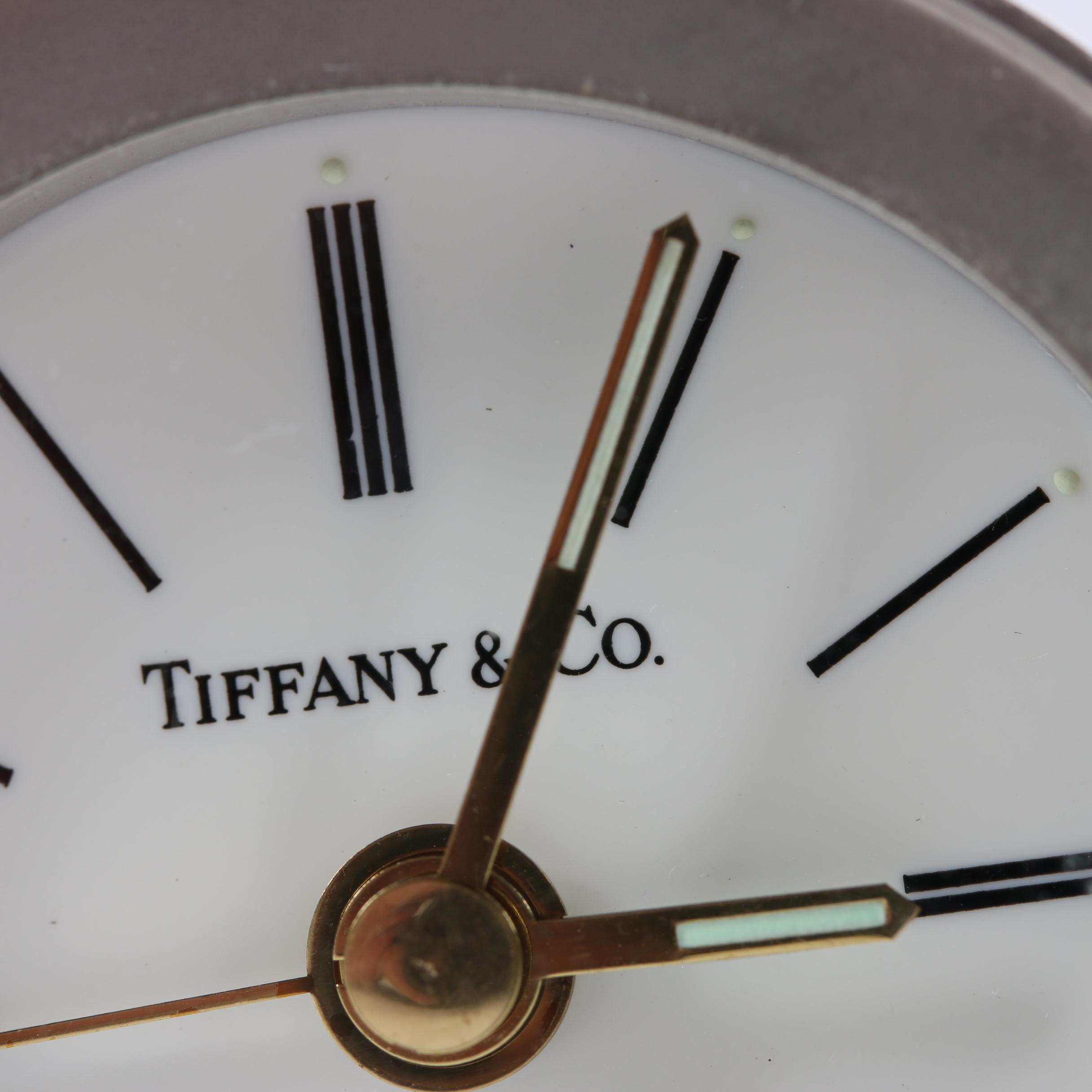 Tiffany & Co. Swiss Travel Alarm Clock