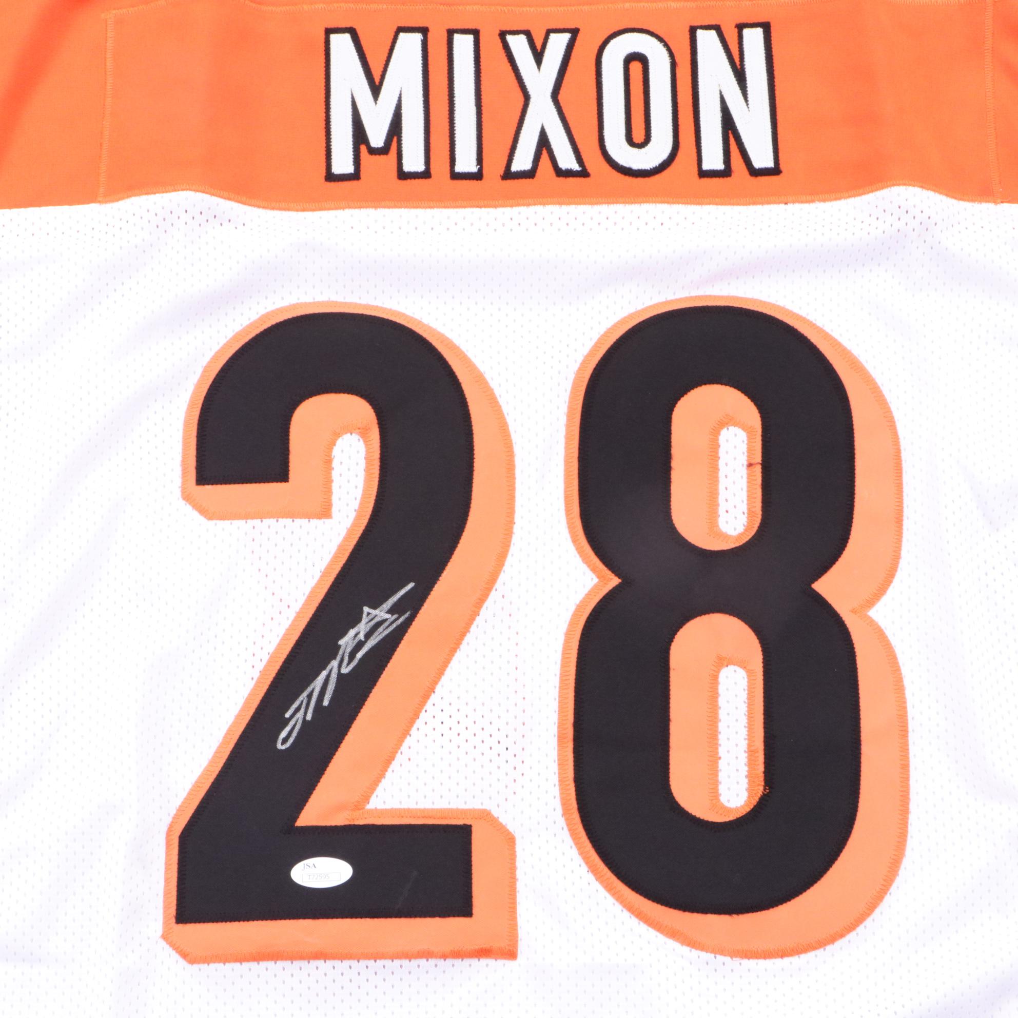 Joe Mixon Signed Bengals Jersey  COA