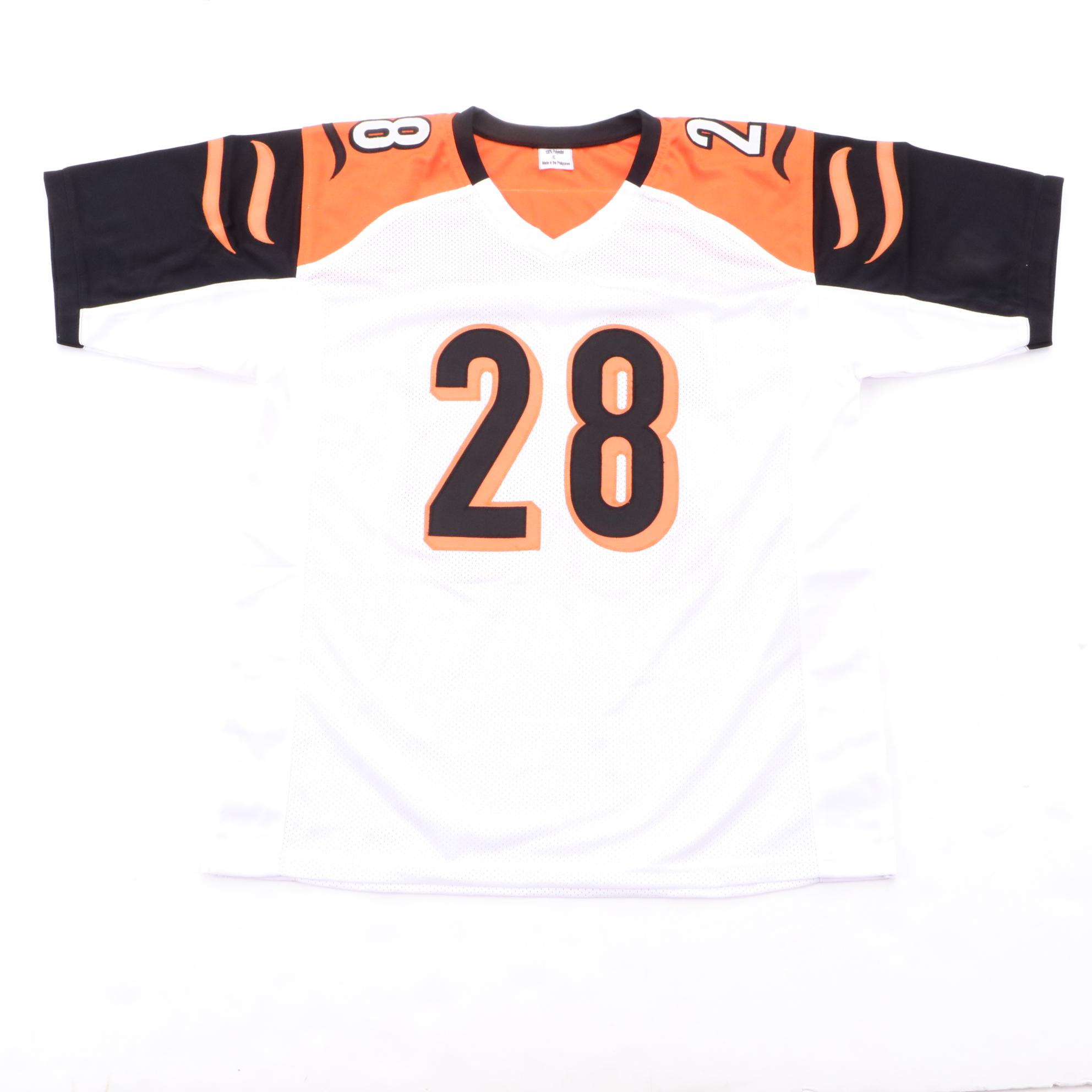Joe Mixon Signed Bengals Jersey  COA