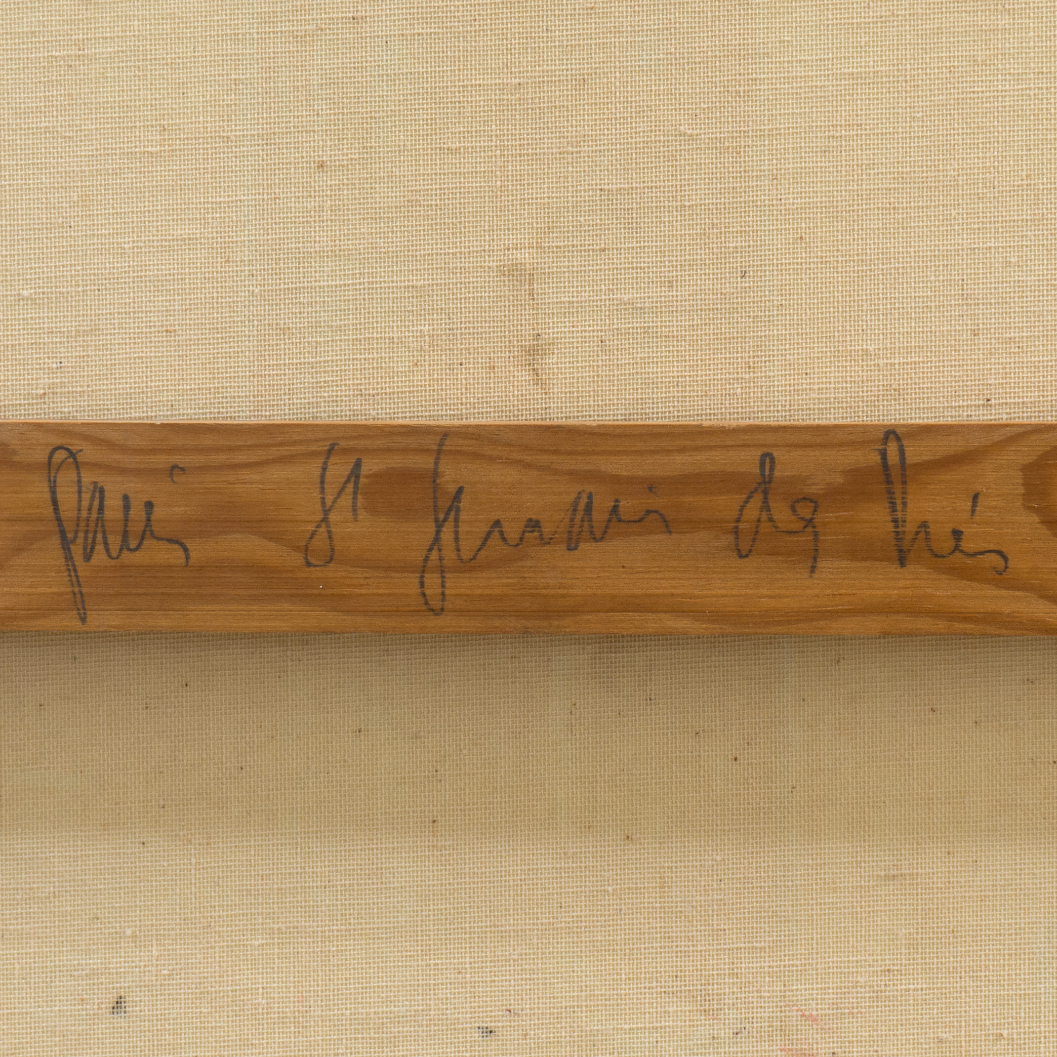 Claude Loran Oil Painting "Église Saint-Germain-des-Prés"