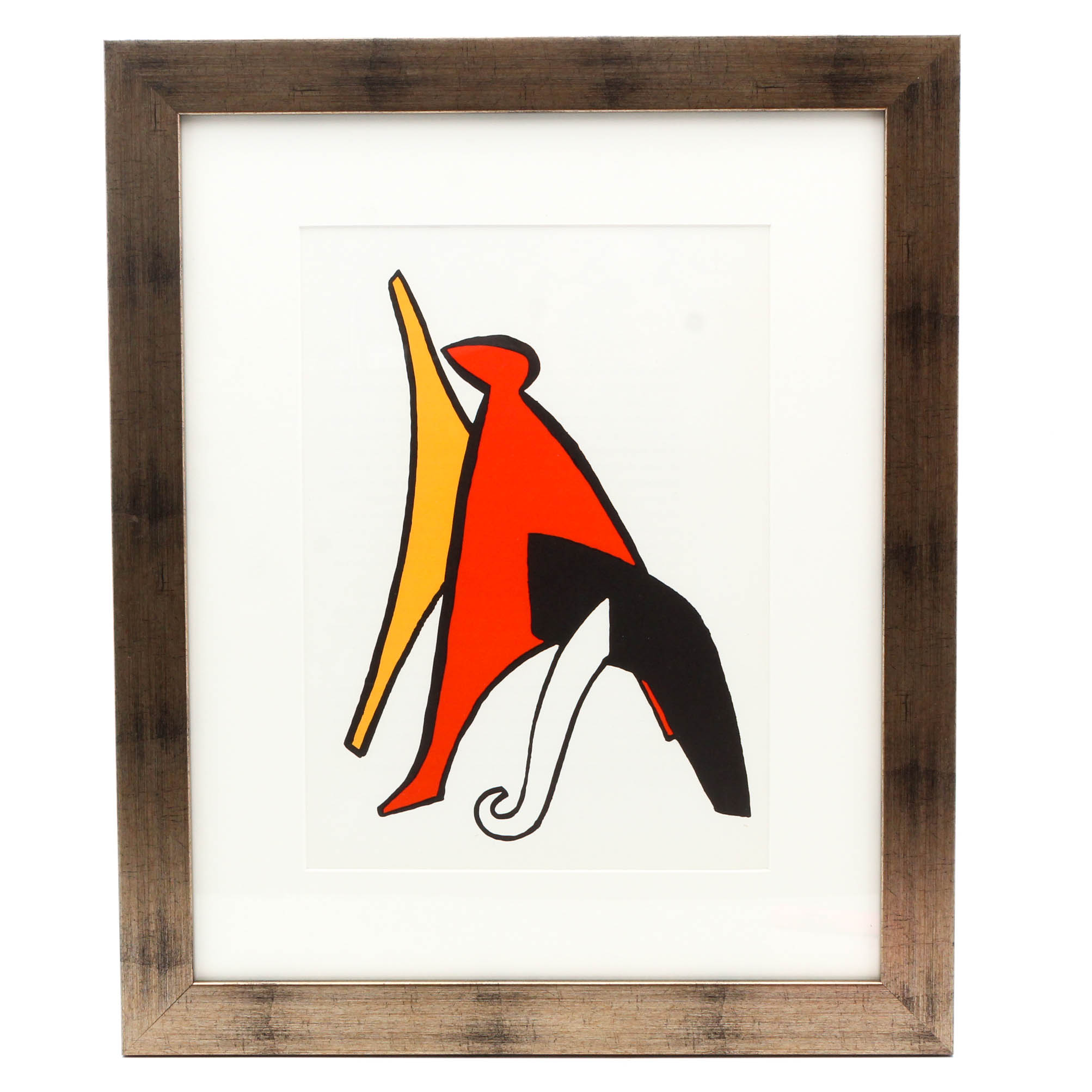 Alexander Calder Color Lithograph from "Derriere le Miroir"