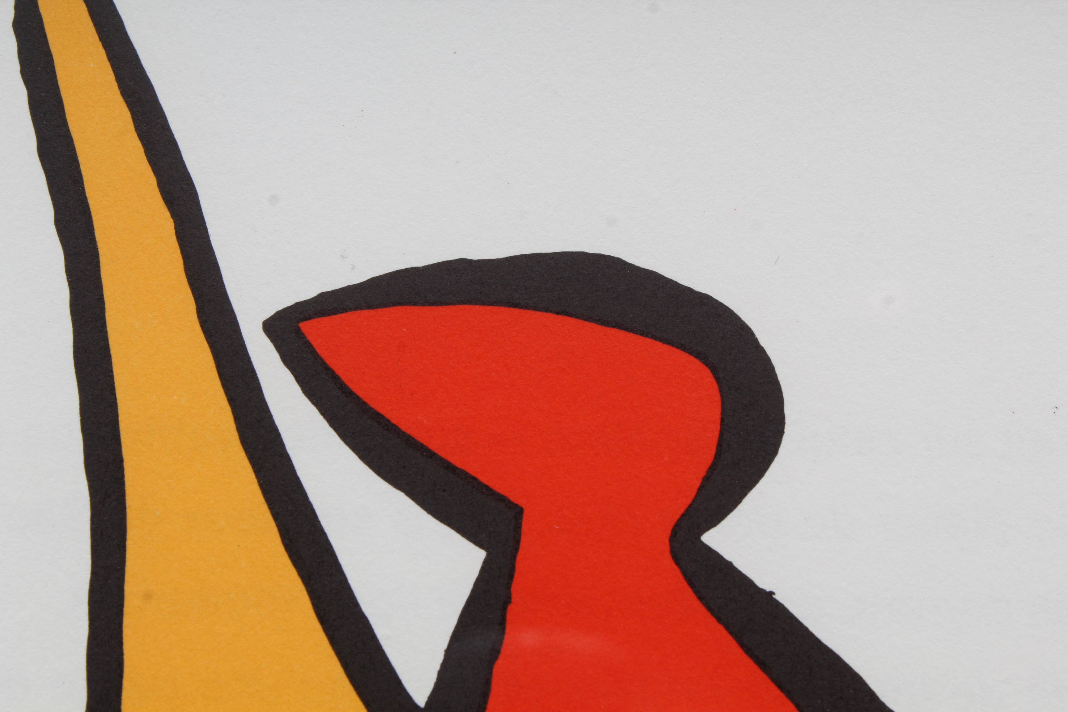 Alexander Calder Color Lithograph from "Derriere le Miroir"