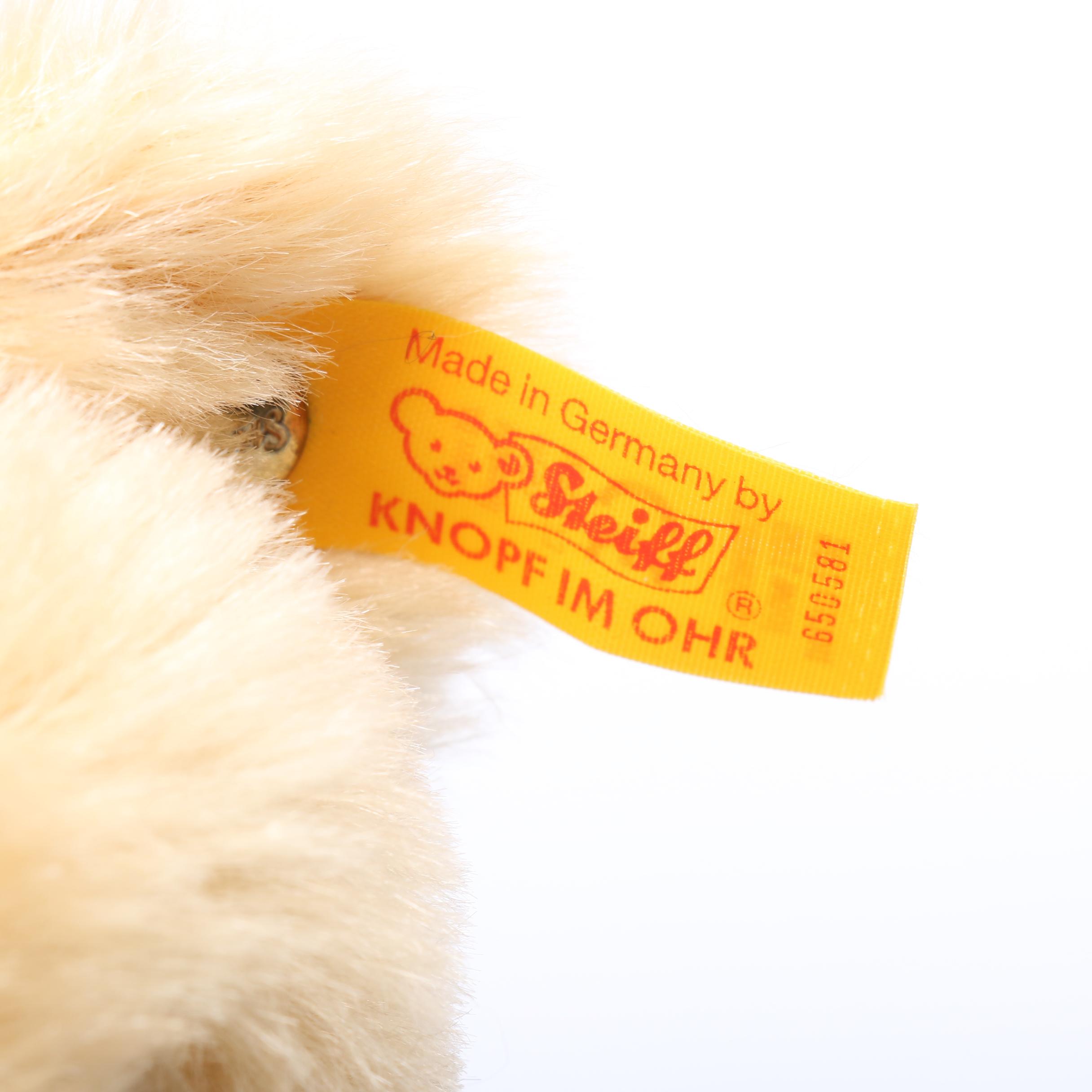 German Steiff Stuffed Bears, Tumbling Bear and Gift Boxes