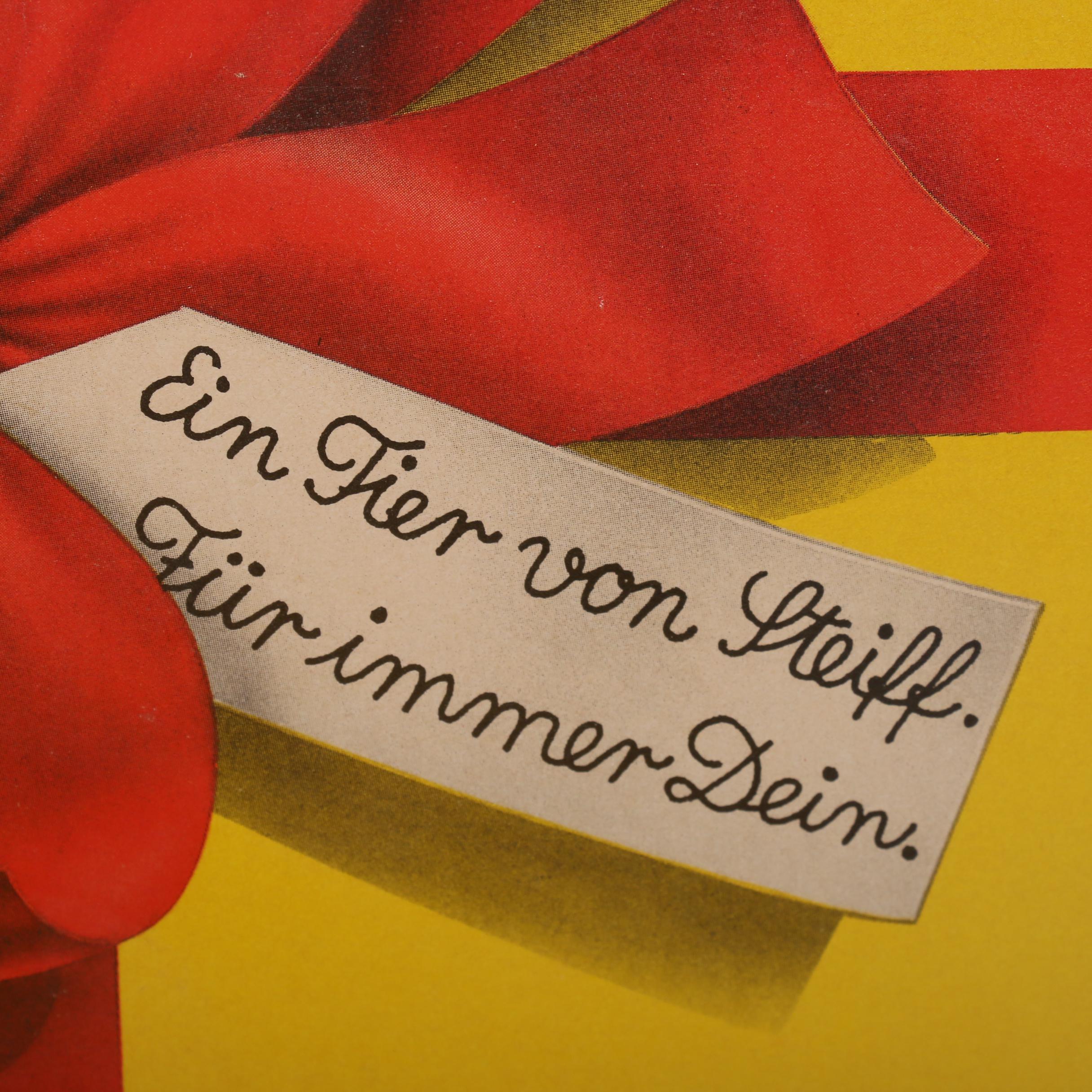 German Steiff Stuffed Bears, Tumbling Bear and Gift Boxes