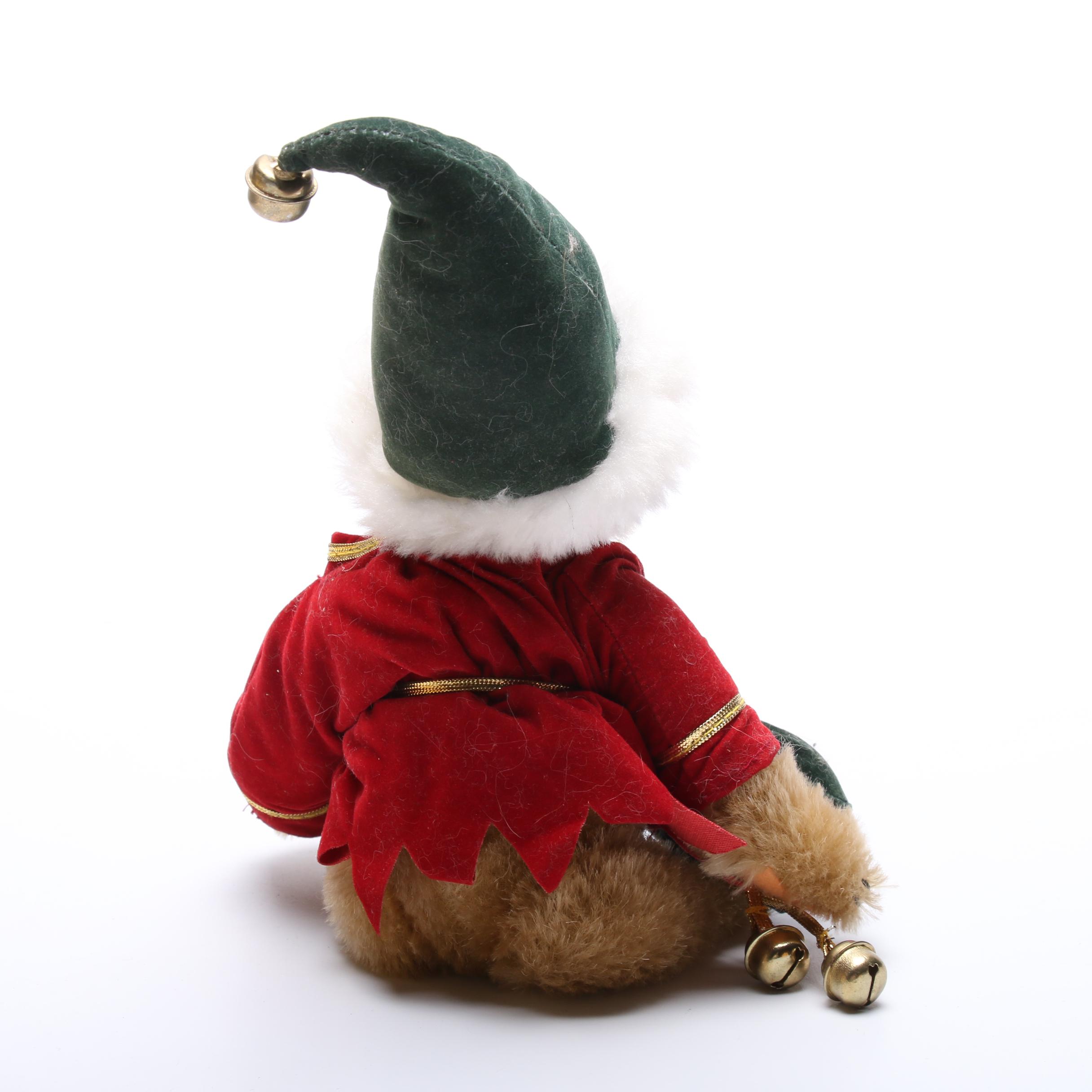 German Steiff Stuffed Bears, Tumbling Bear and Gift Boxes