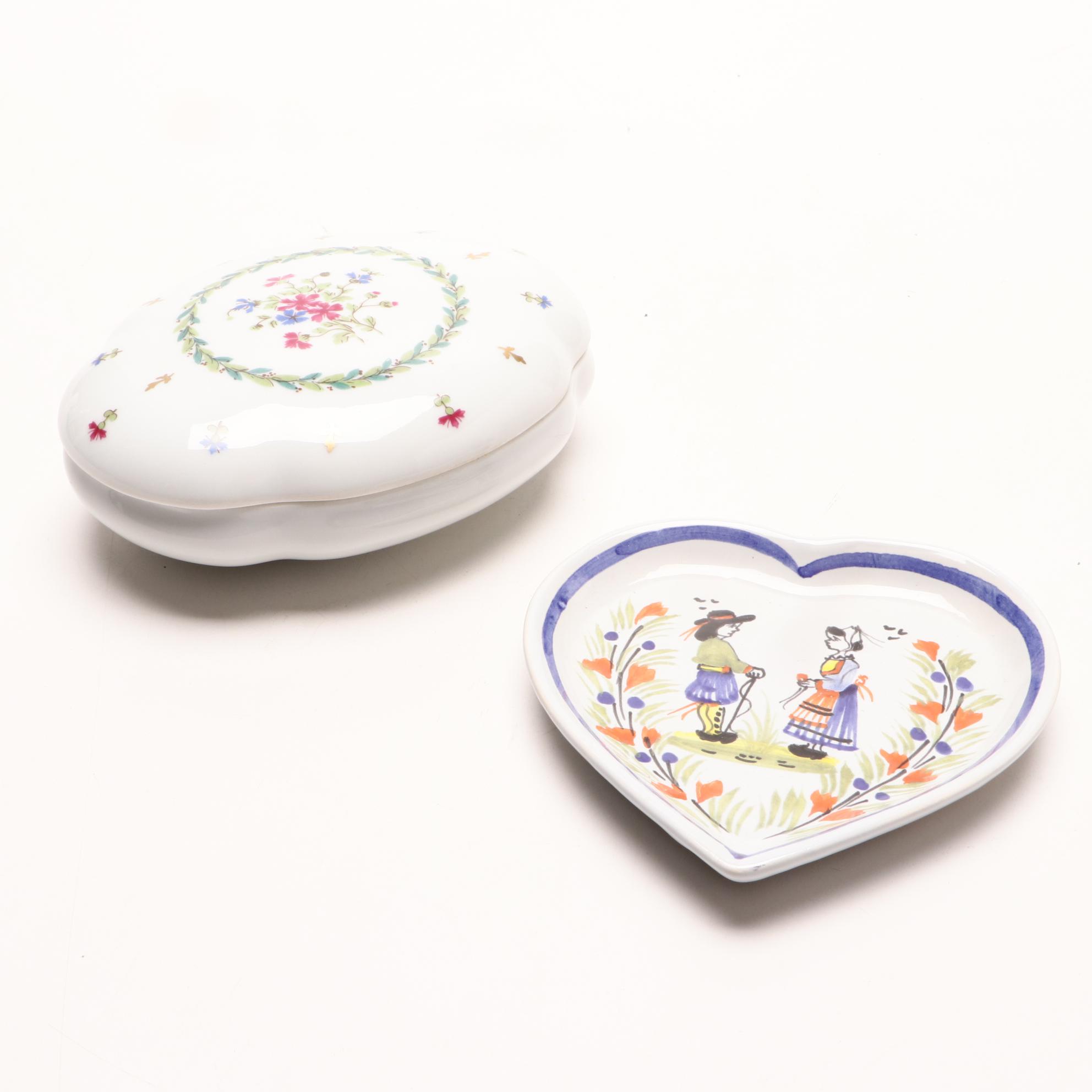 International Porcelain, Bone China, and Stoneware Decorations