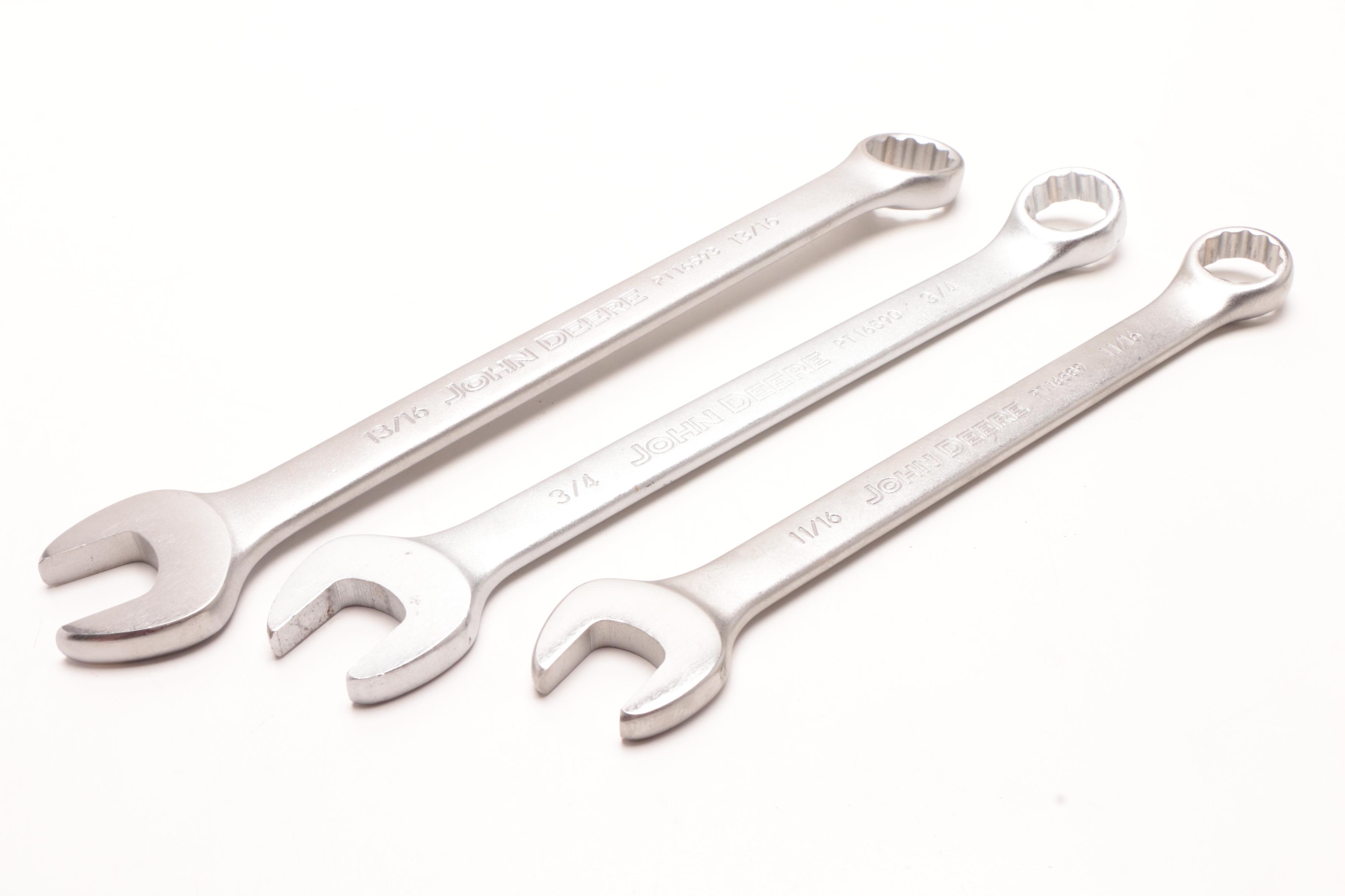 John Deere 14-Piece Crescent Wrench Set