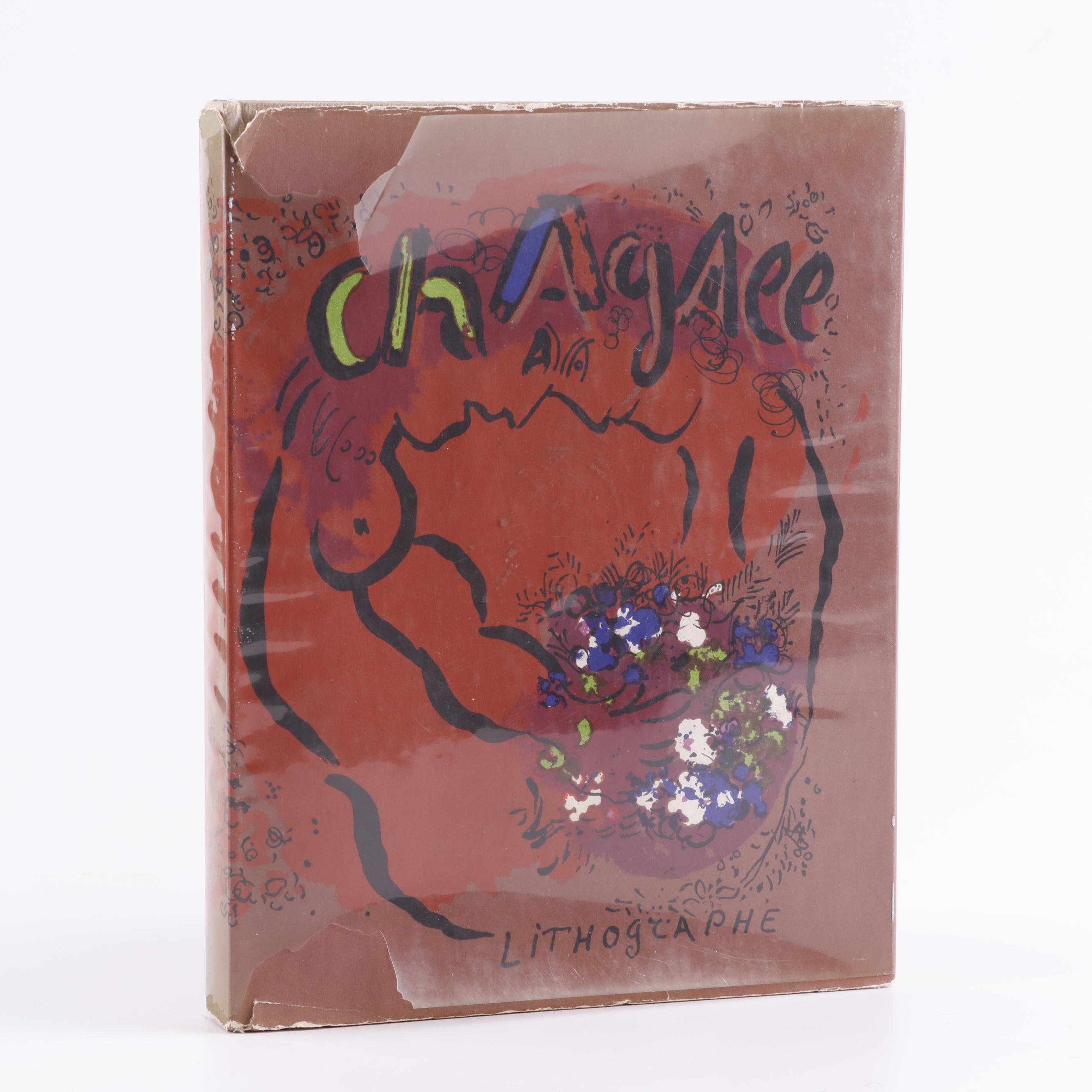 1960 First Edition "Chagall Lithographe" by Julien Cain