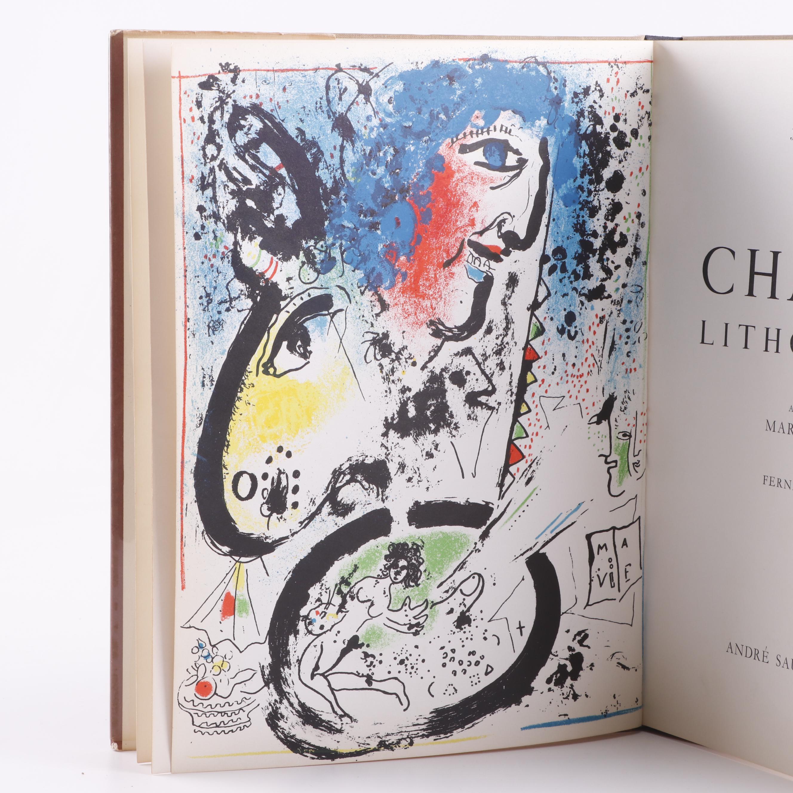 1960 First Edition "Chagall Lithographe" by Julien Cain