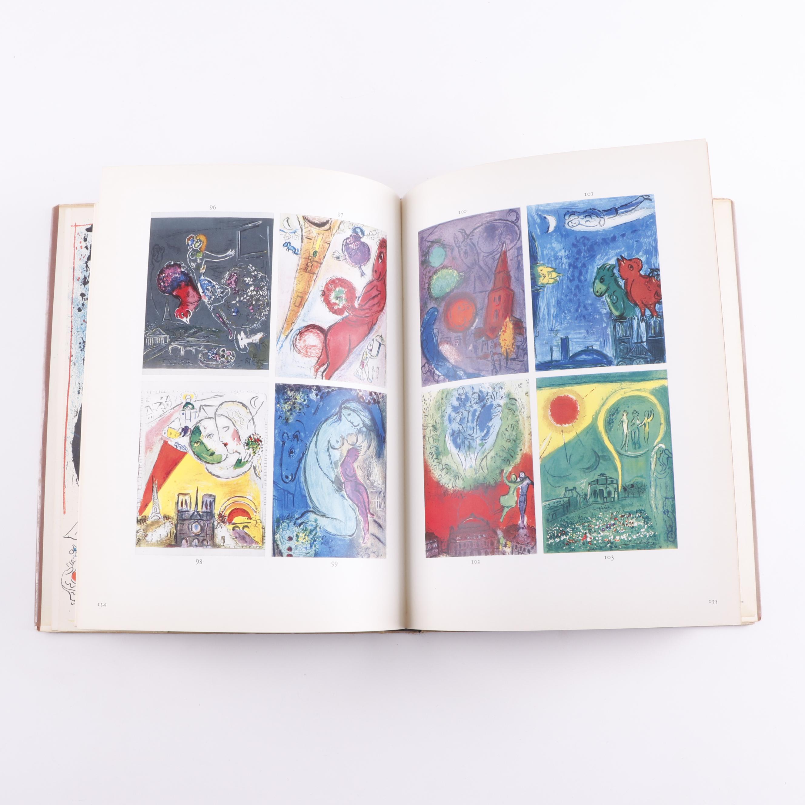 1960 First Edition "Chagall Lithographe" by Julien Cain