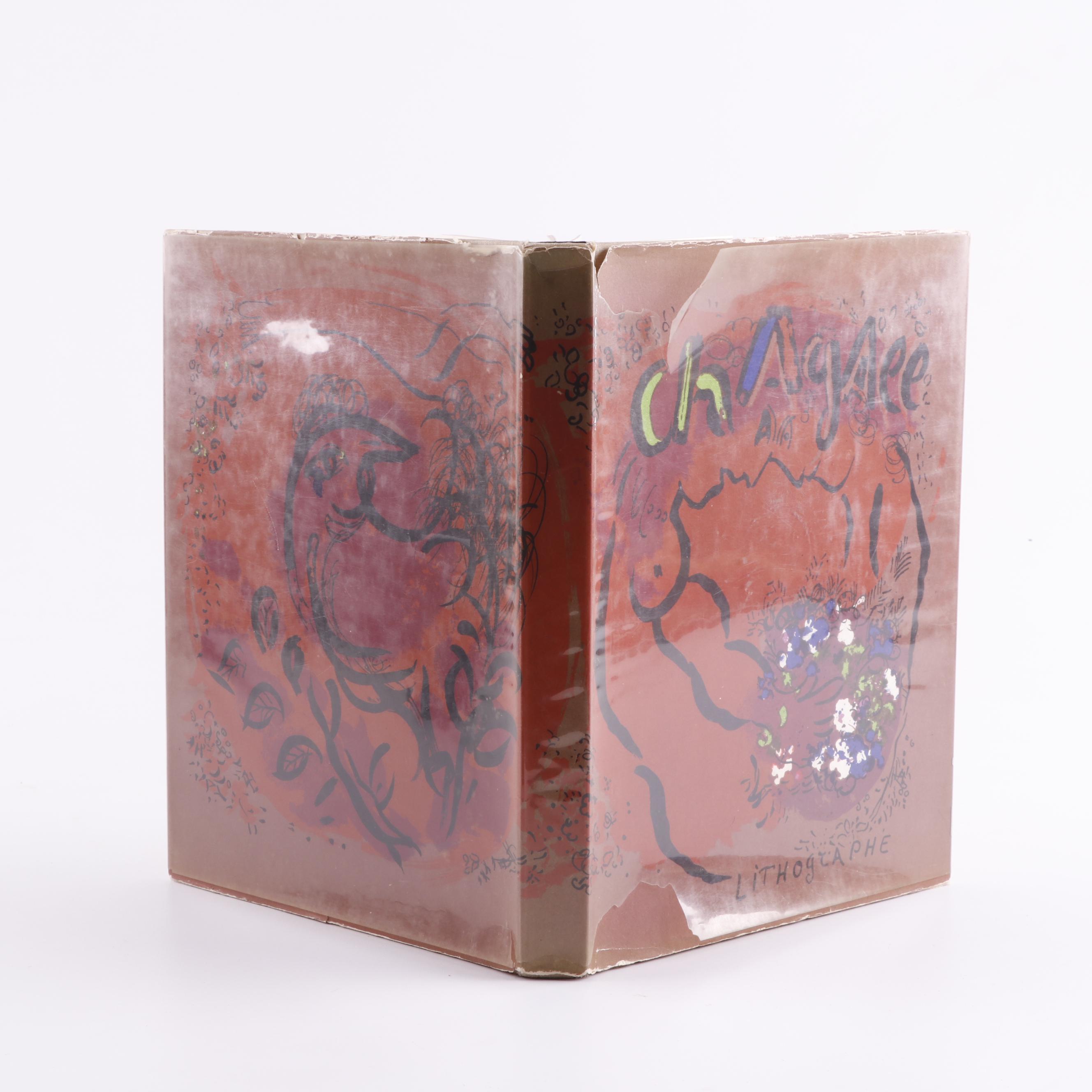 1960 First Edition "Chagall Lithographe" by Julien Cain