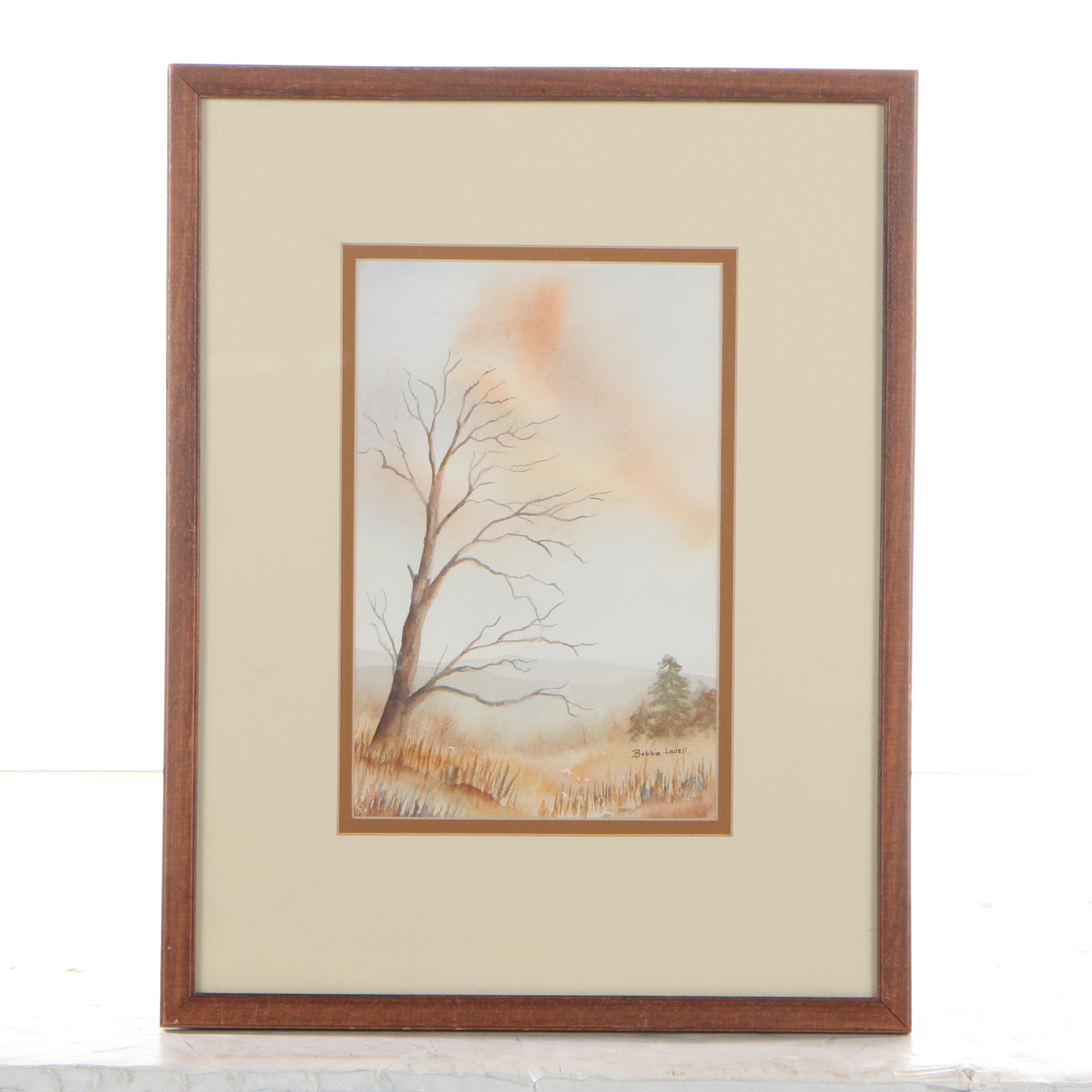 Bobbie Lovell Watercolor Landscape Paintings