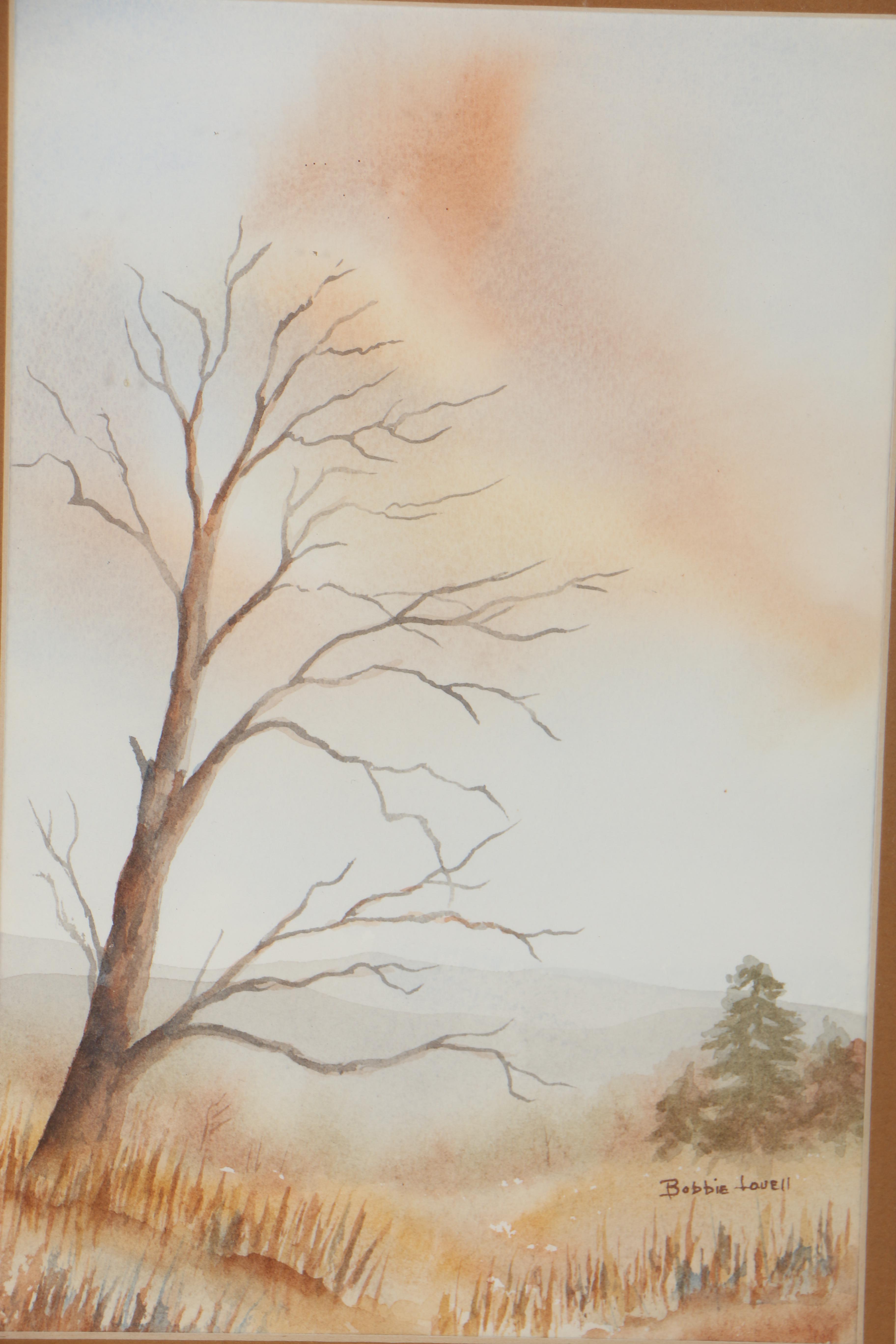 Bobbie Lovell Watercolor Landscape Paintings