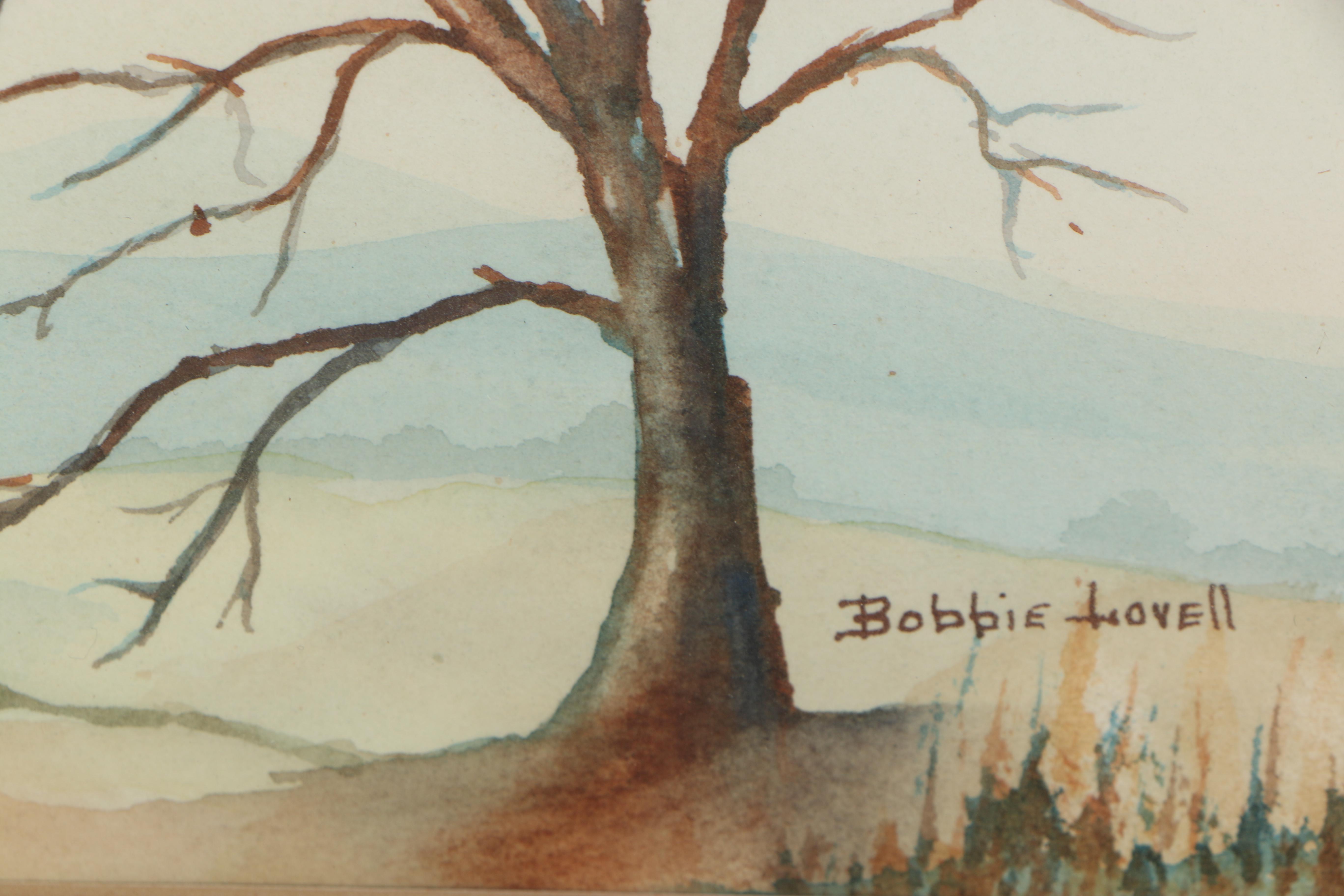 Bobbie Lovell Watercolor Landscape Paintings
