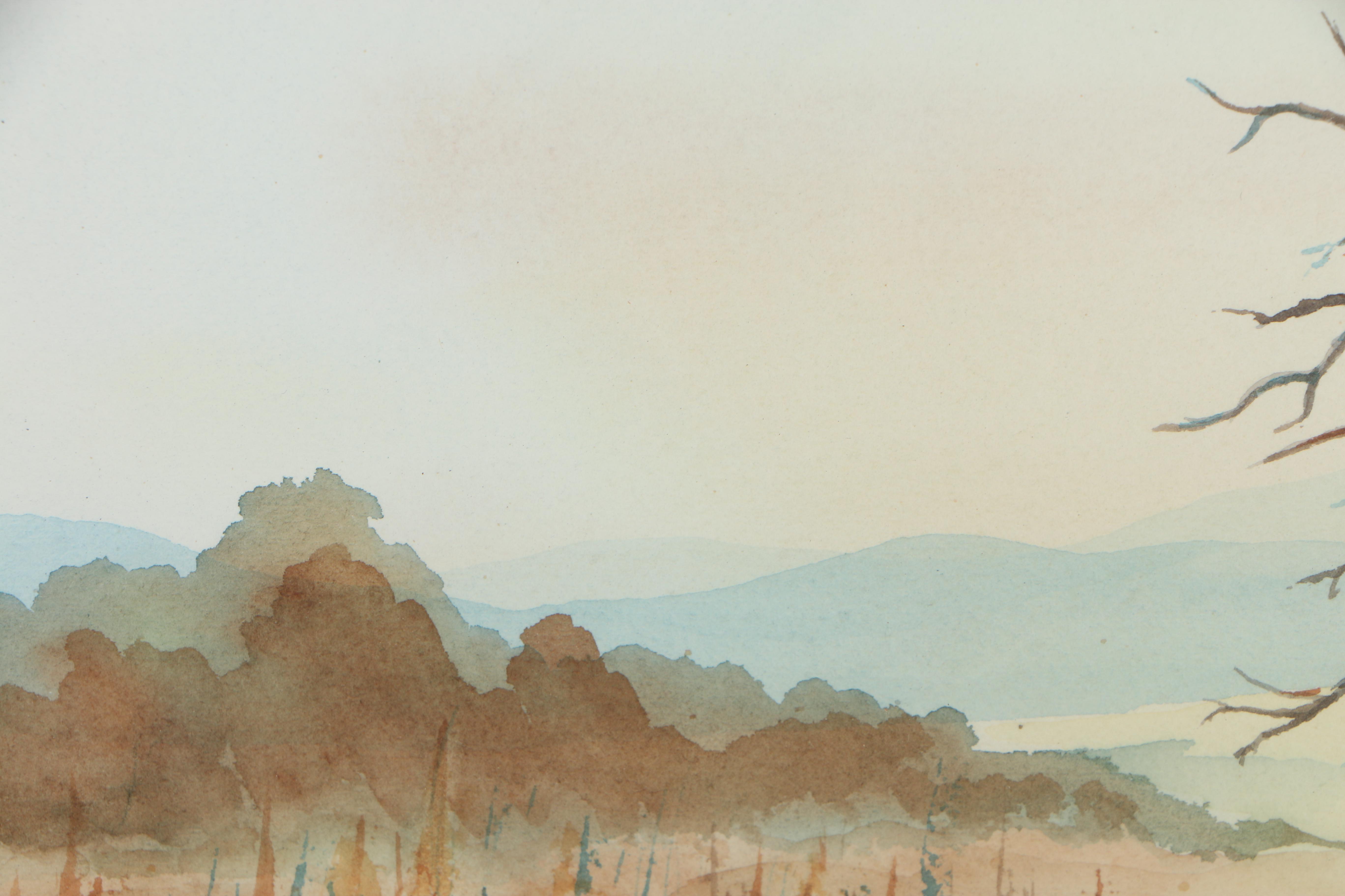 Bobbie Lovell Watercolor Landscape Paintings