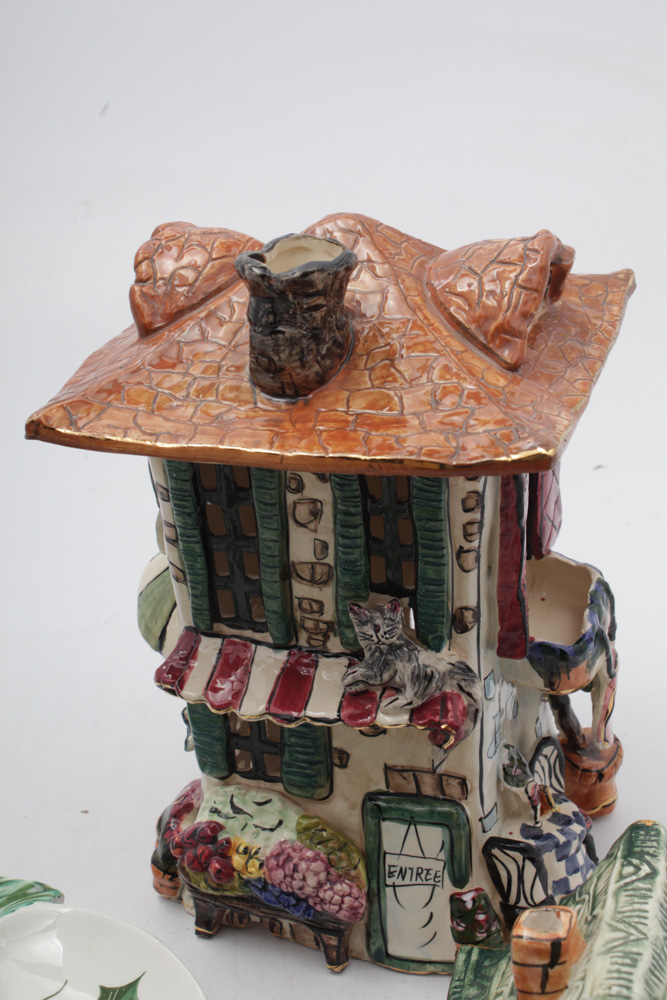 Hand-Built Ceramic Decor by Heather Goldminc for Clayworks