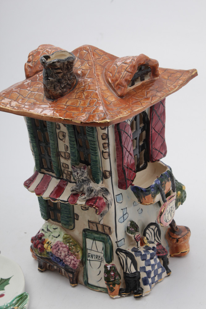 Hand-Built Ceramic Decor by Heather Goldminc for Clayworks