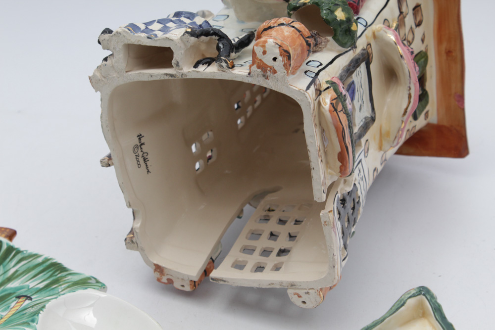 Hand-Built Ceramic Decor by Heather Goldminc for Clayworks