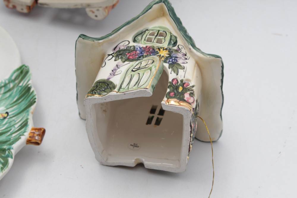 Hand-Built Ceramic Decor by Heather Goldminc for Clayworks