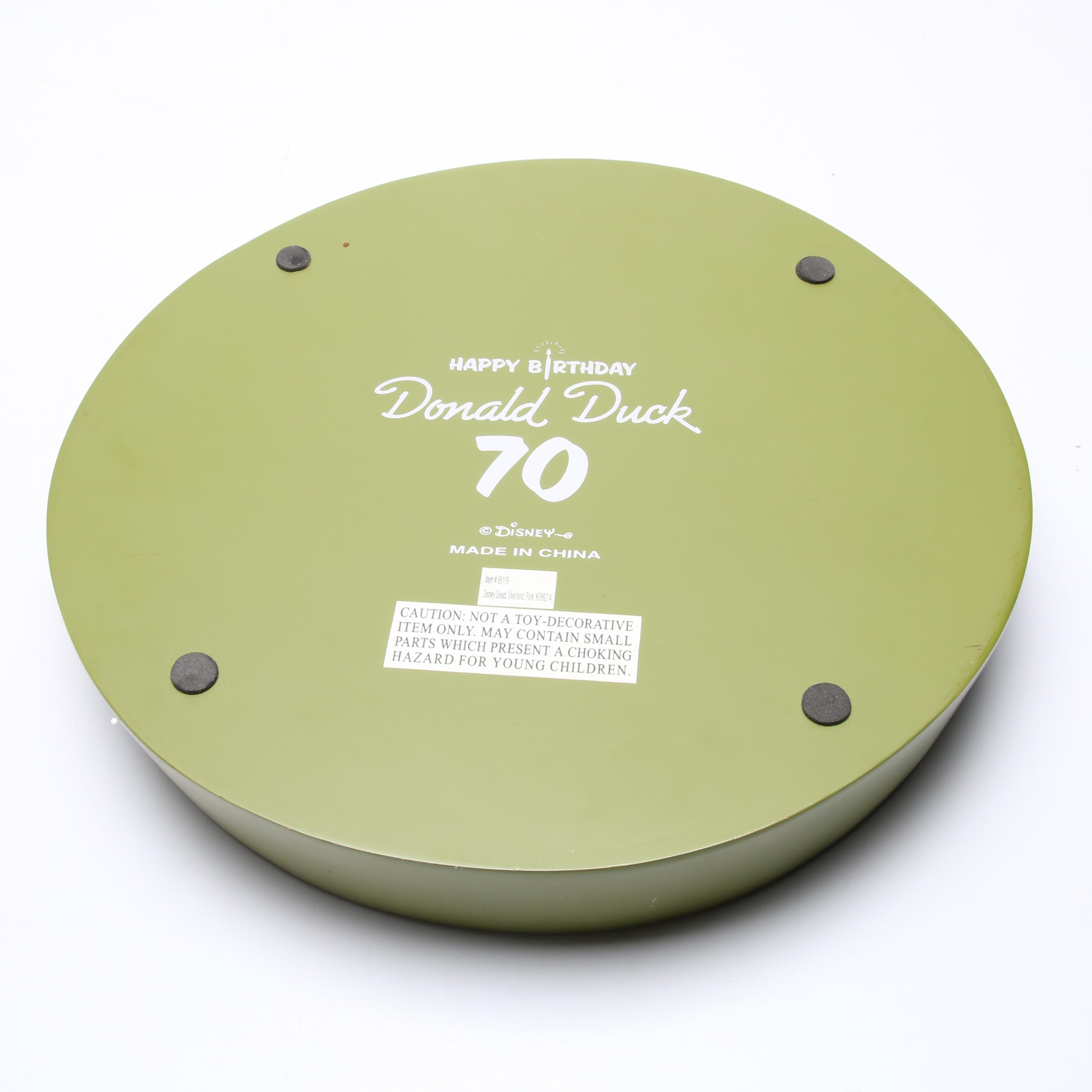 "Happy Birthday Donald Duck" 70th Anniversary Big Figure