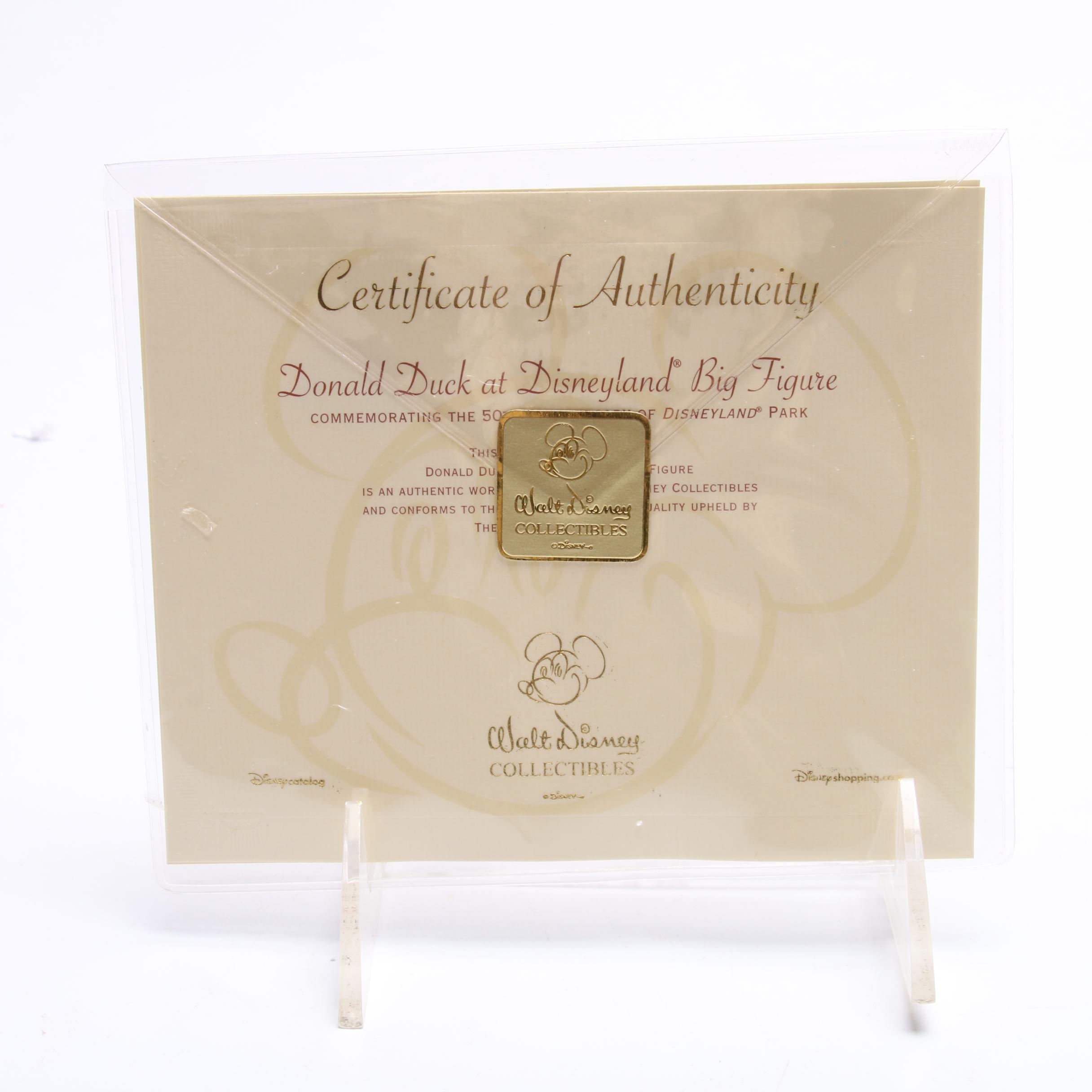 "Donald Duck at Disneyland" Limited Edition Big Figure