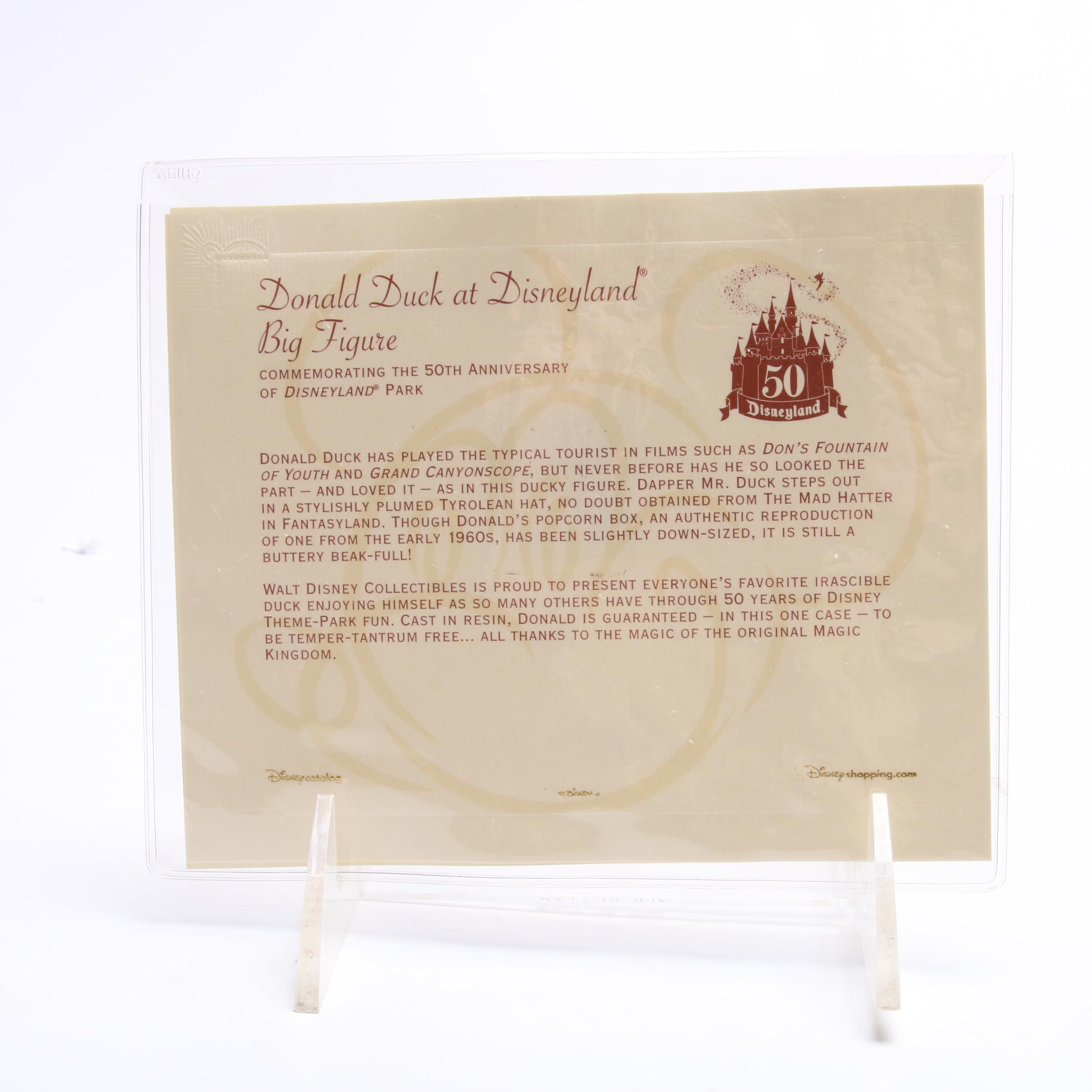 "Donald Duck at Disneyland" Limited Edition Big Figure