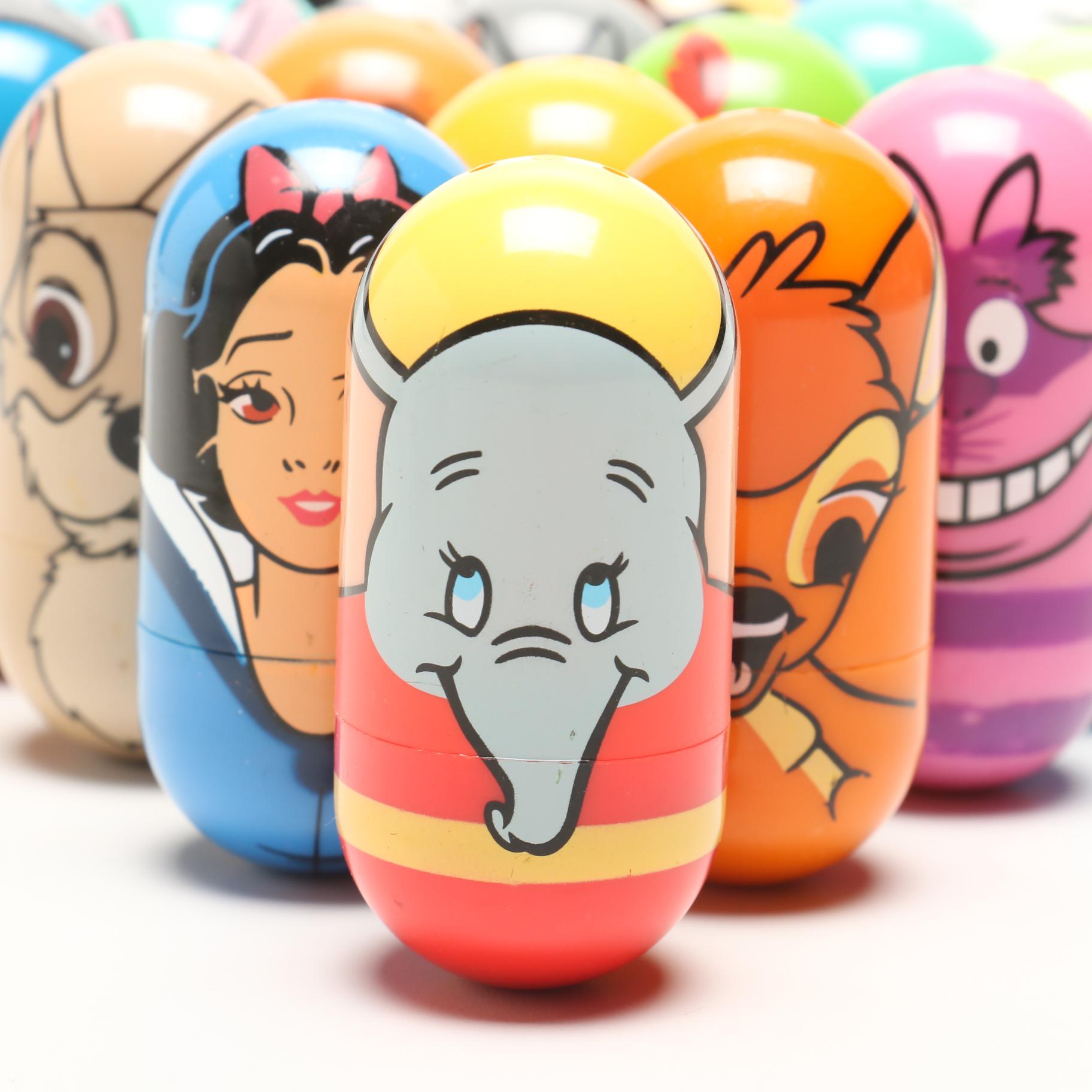 2005-2006 Disney Themed Kellogg Weeble Wobble Toys