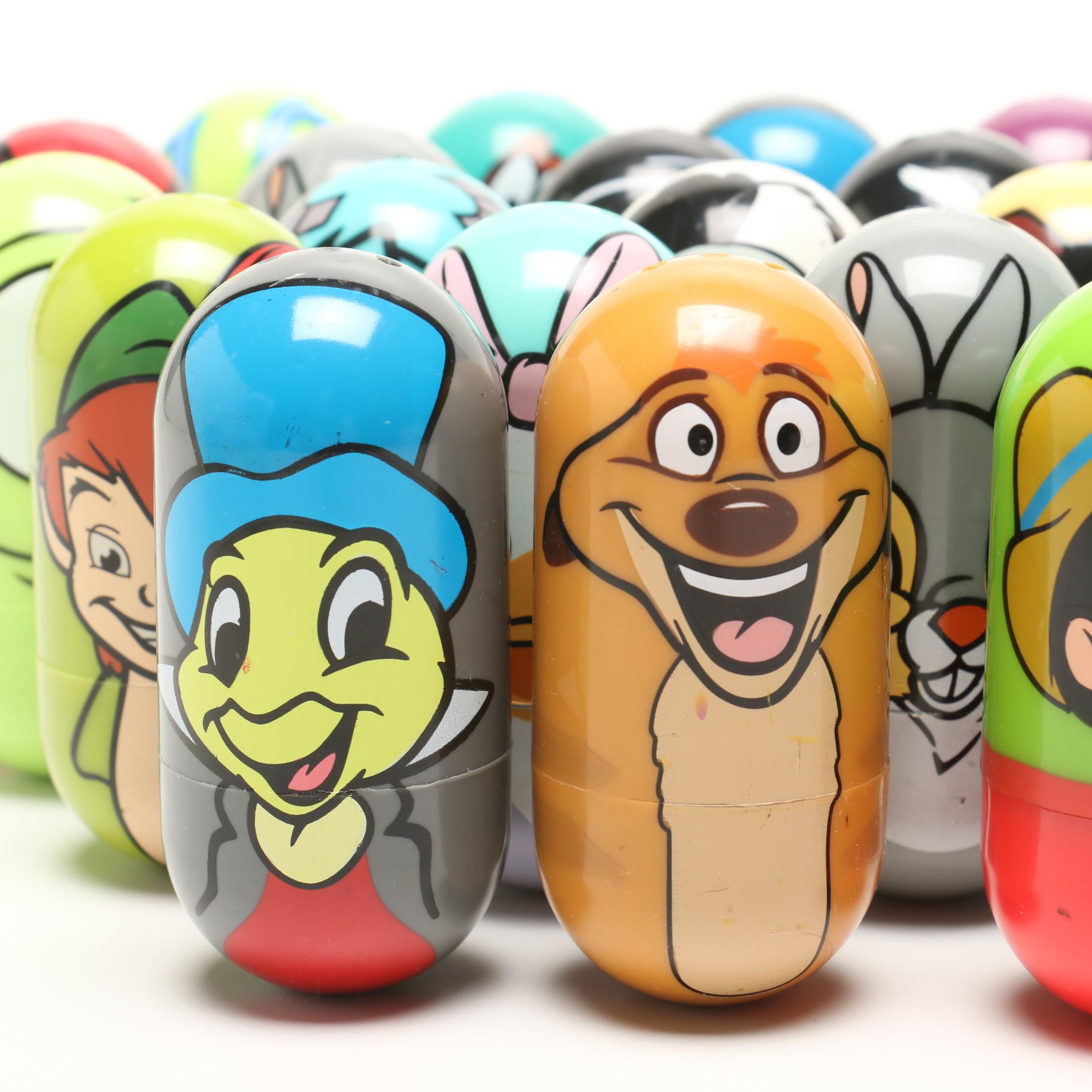 2005-2006 Disney Themed Kellogg Weeble Wobble Toys