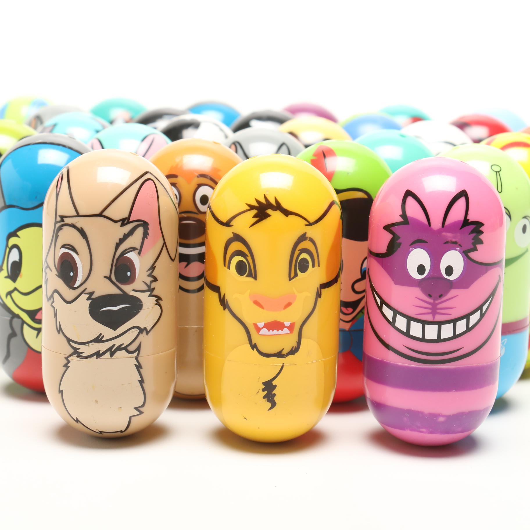 2005-2006 Disney Themed Kellogg Weeble Wobble Toys