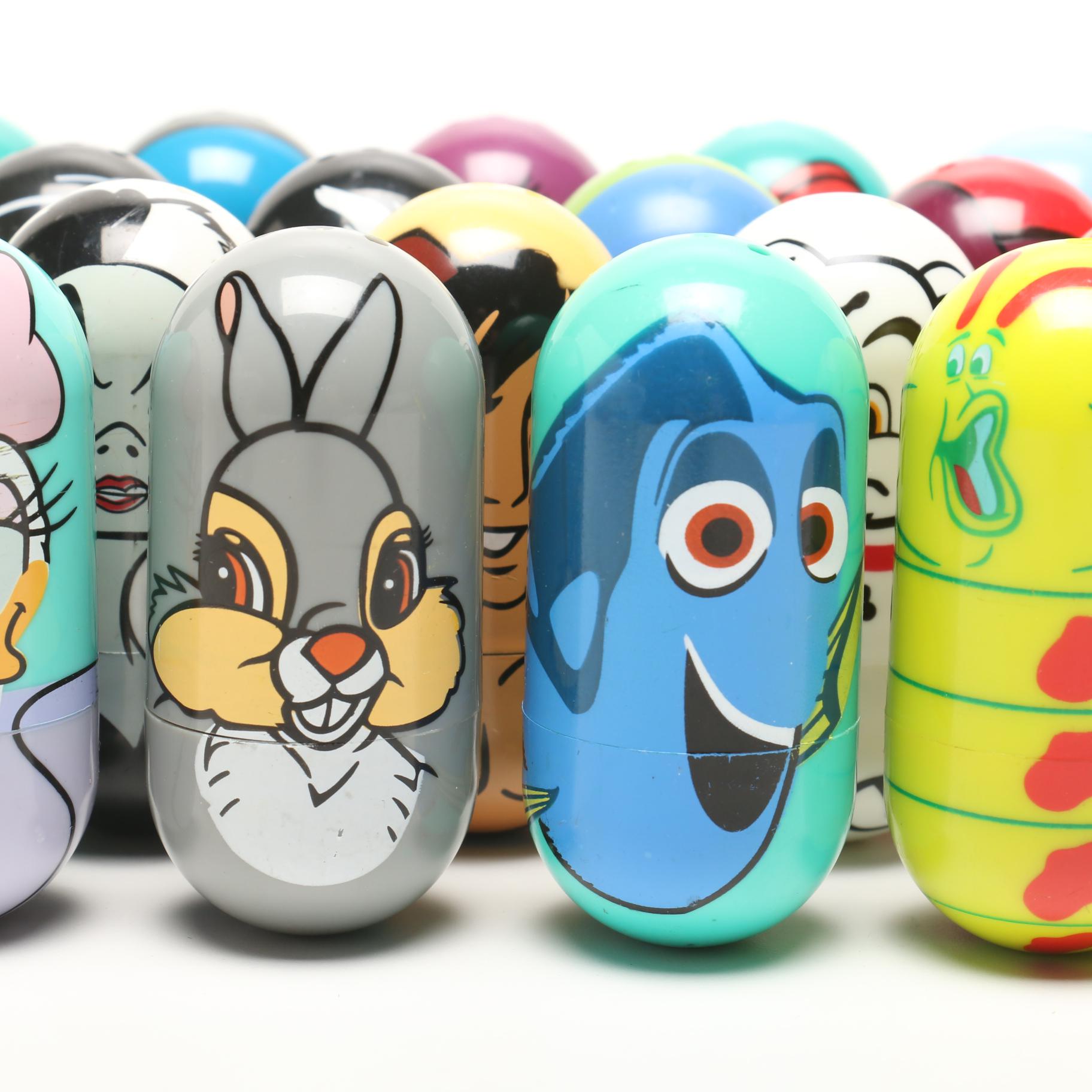 2005-2006 Disney Themed Kellogg Weeble Wobble Toys