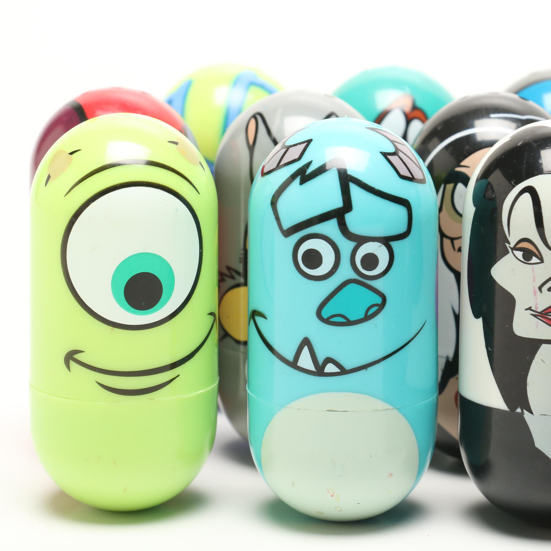 2005-2006 Disney Themed Kellogg Weeble Wobble Toys