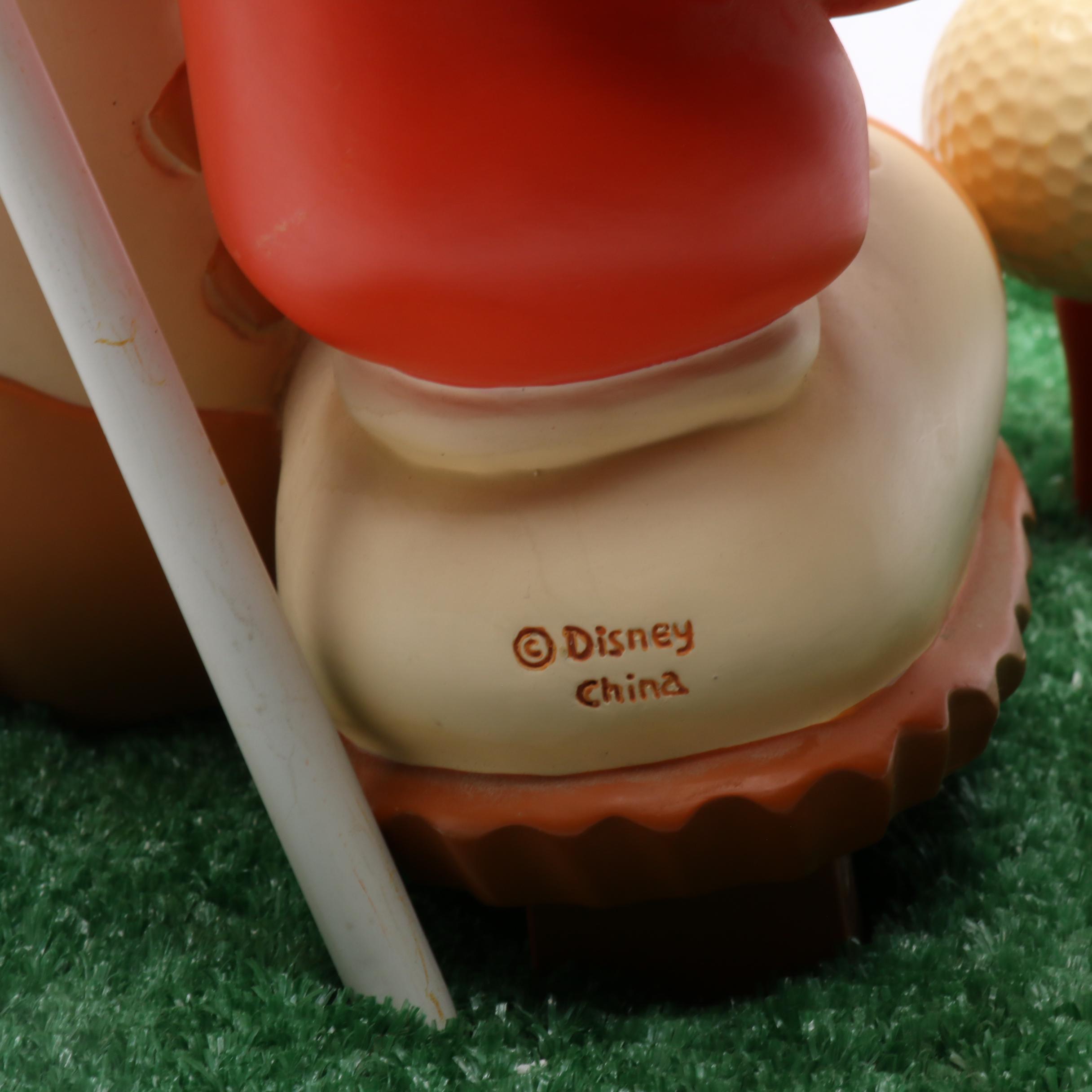 Limited Edition "Canine Caddy" Mickey Golf Big Figure