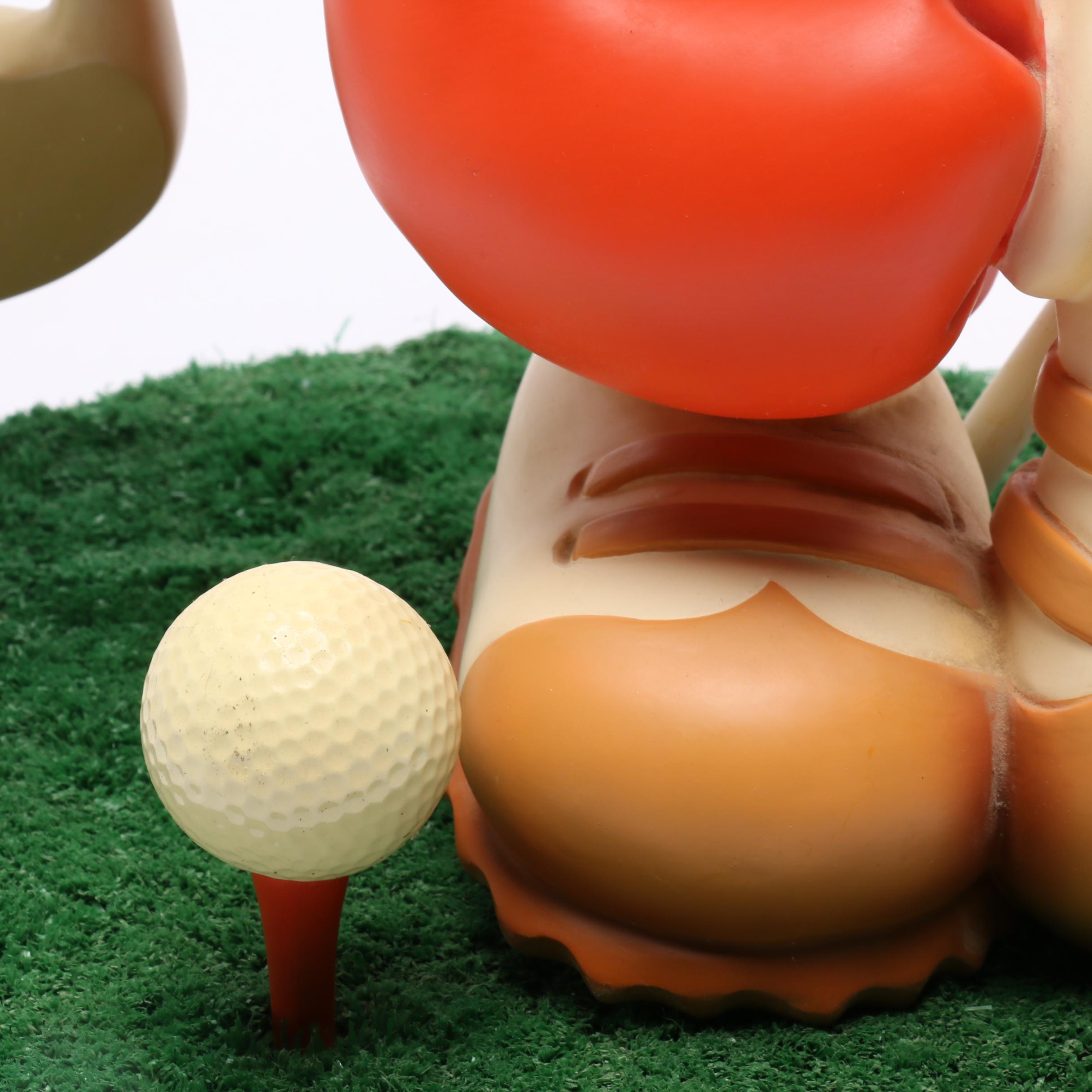 Limited Edition "Canine Caddy" Mickey Golf Big Figure