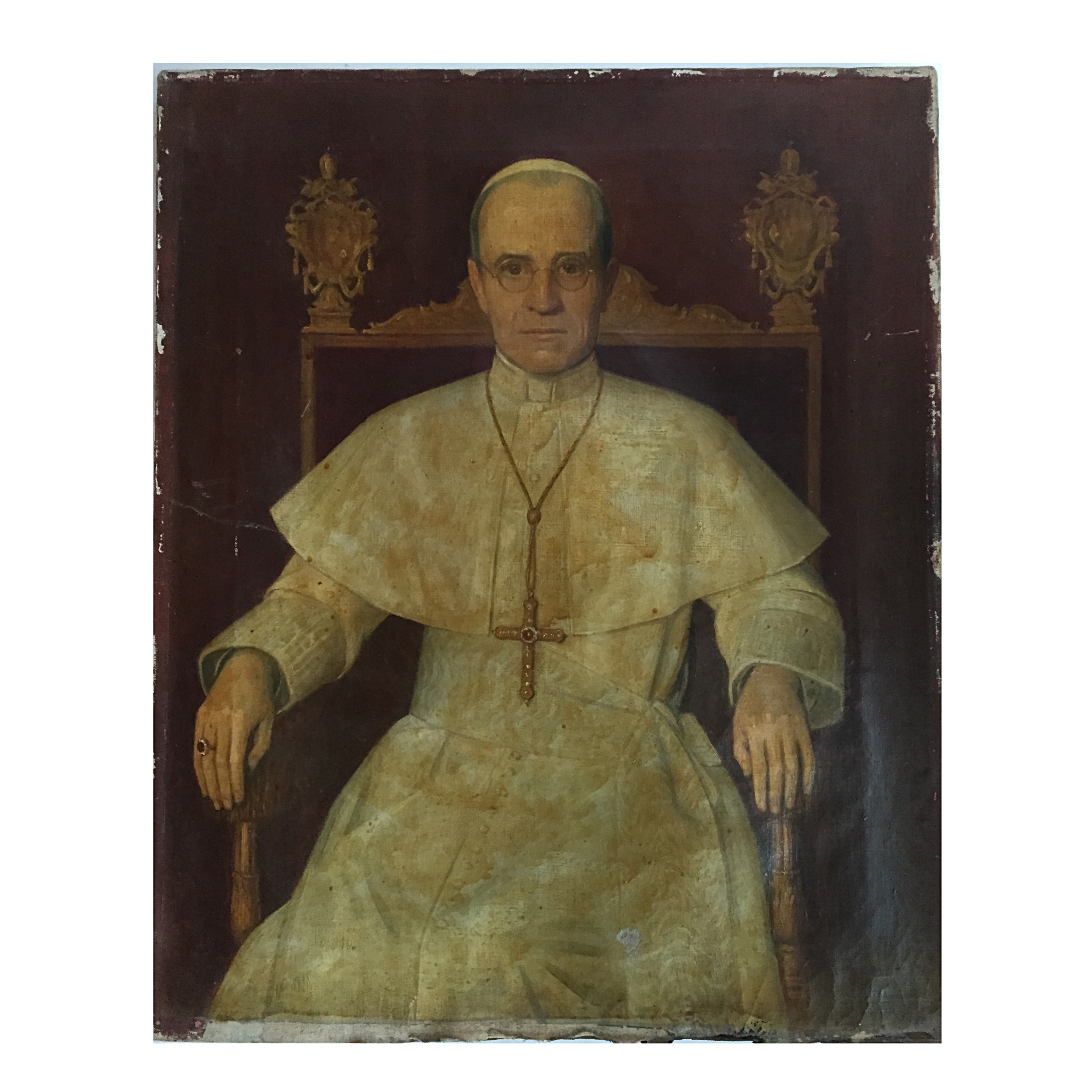 Portrait of Pope Pius XII Oil Painting