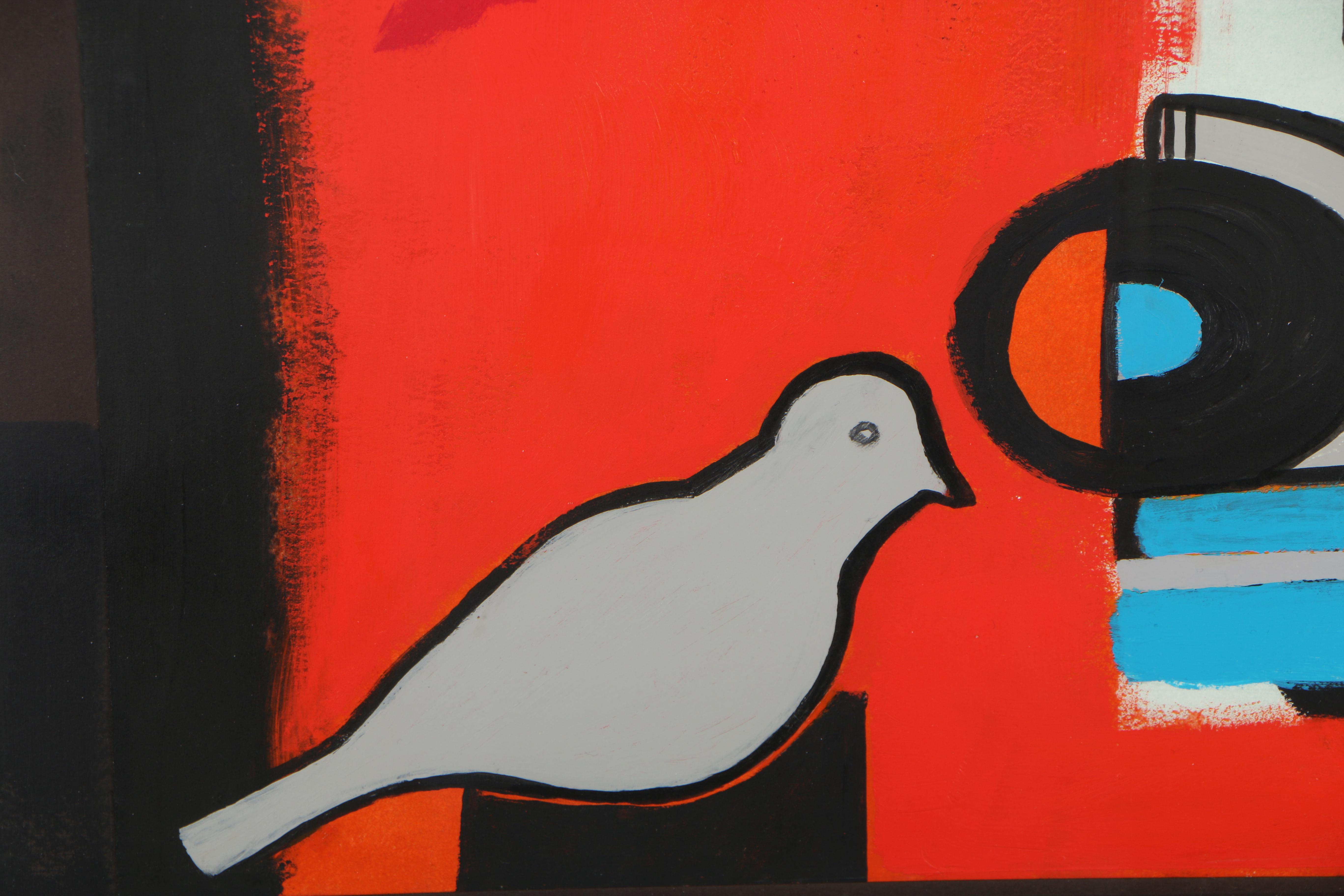 Valentine Szybko Mixed Media Painting