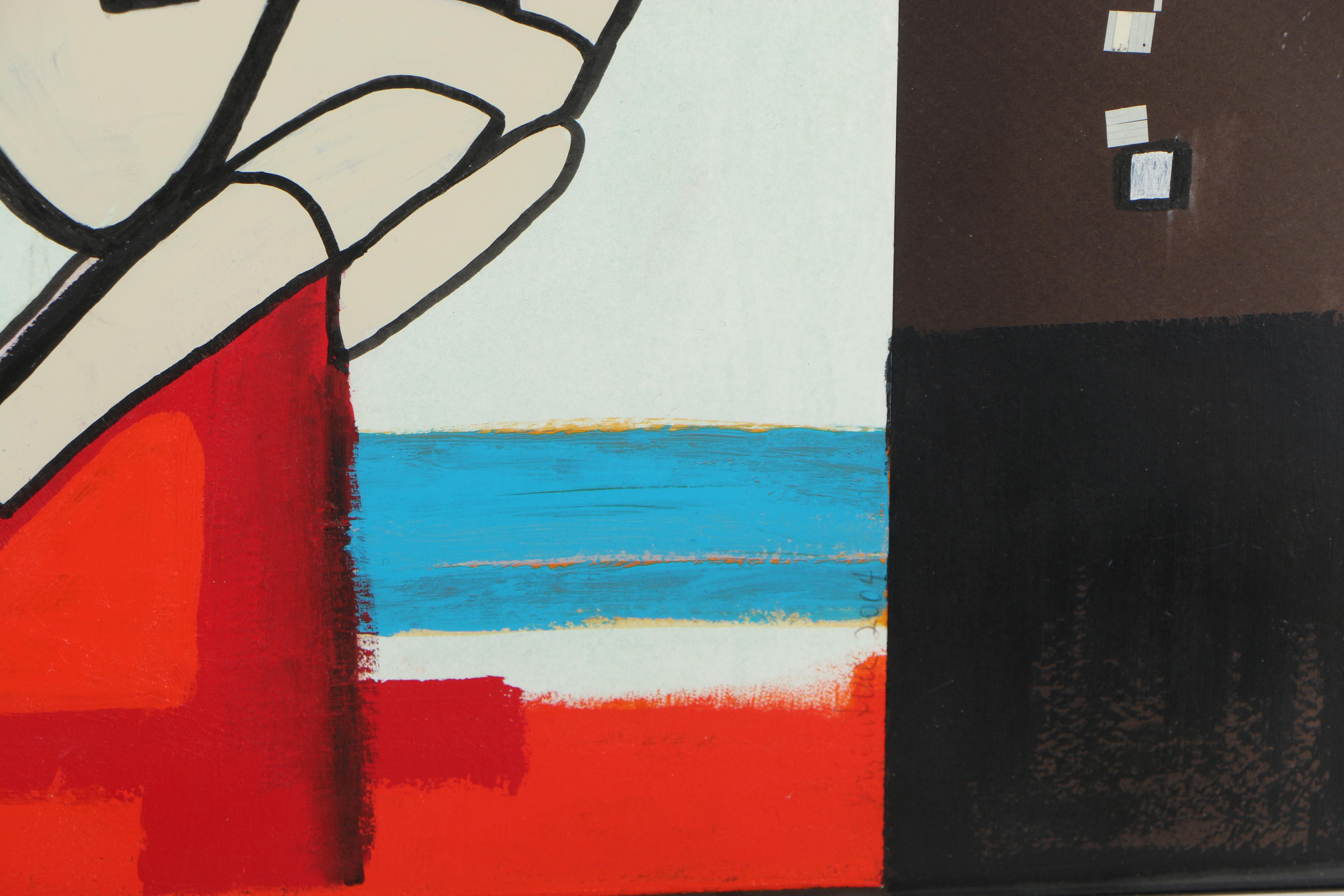 Valentine Szybko Mixed Media Painting