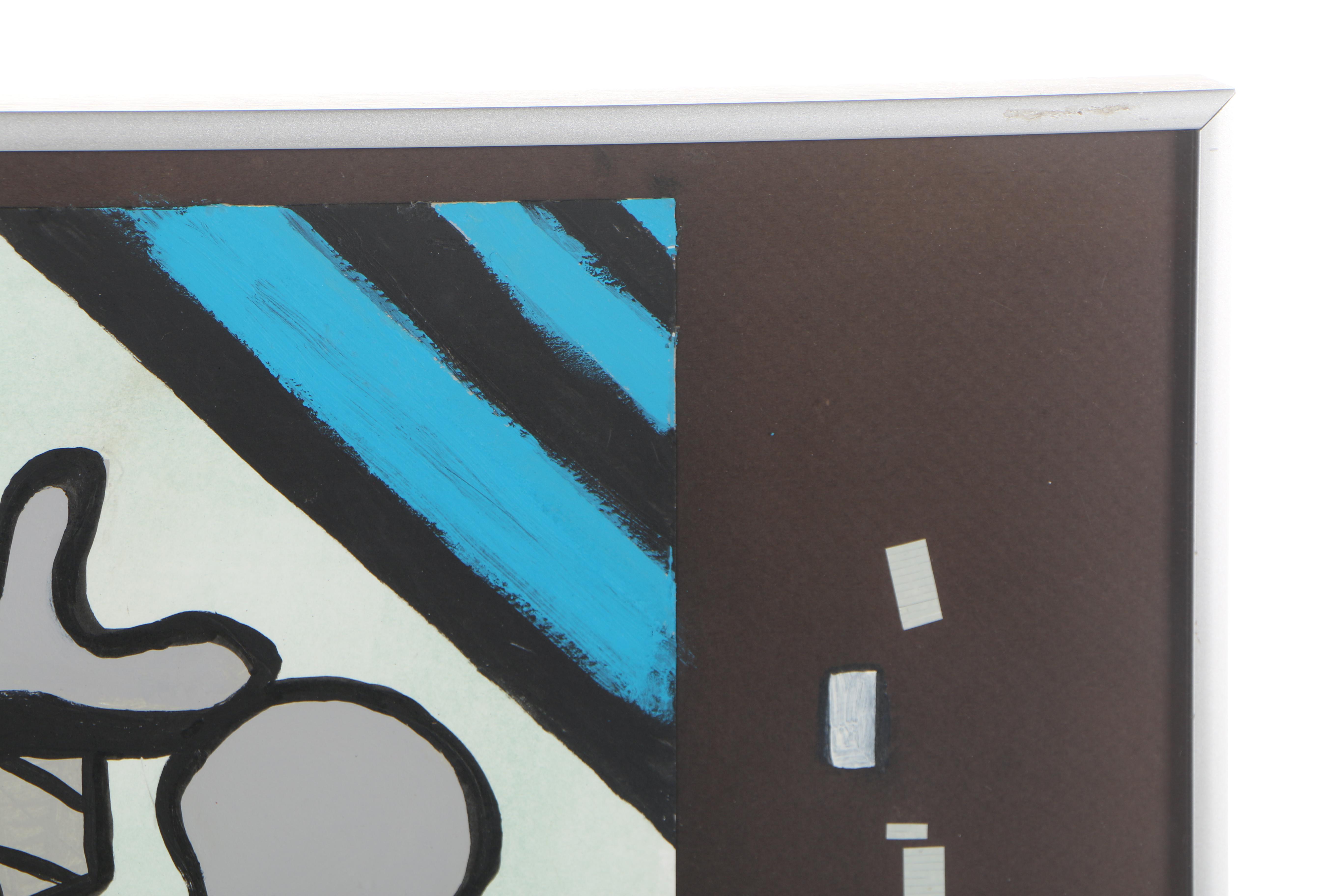 Valentine Szybko Mixed Media Painting