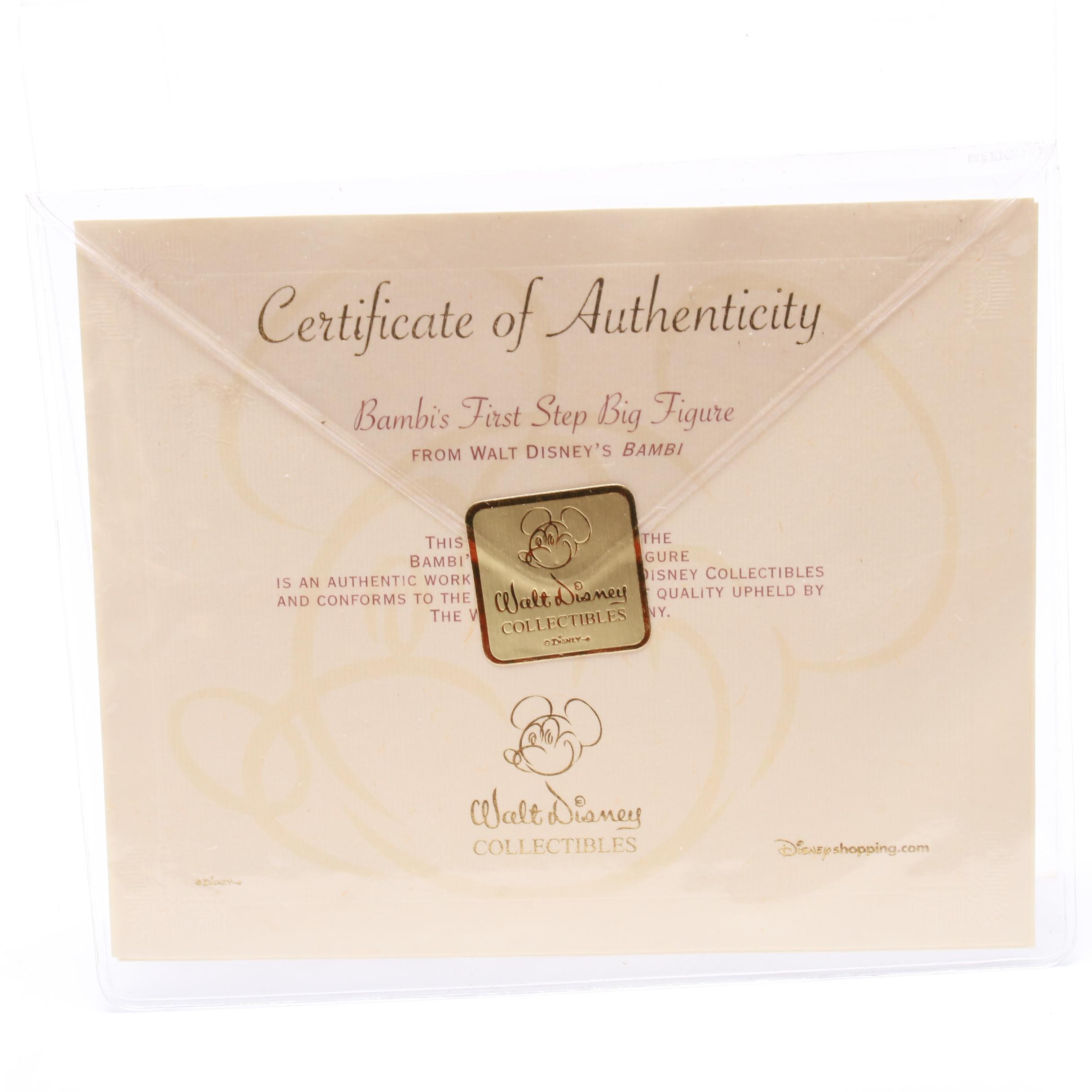 Limited Edition "Bambi's First Steps" Big Figure