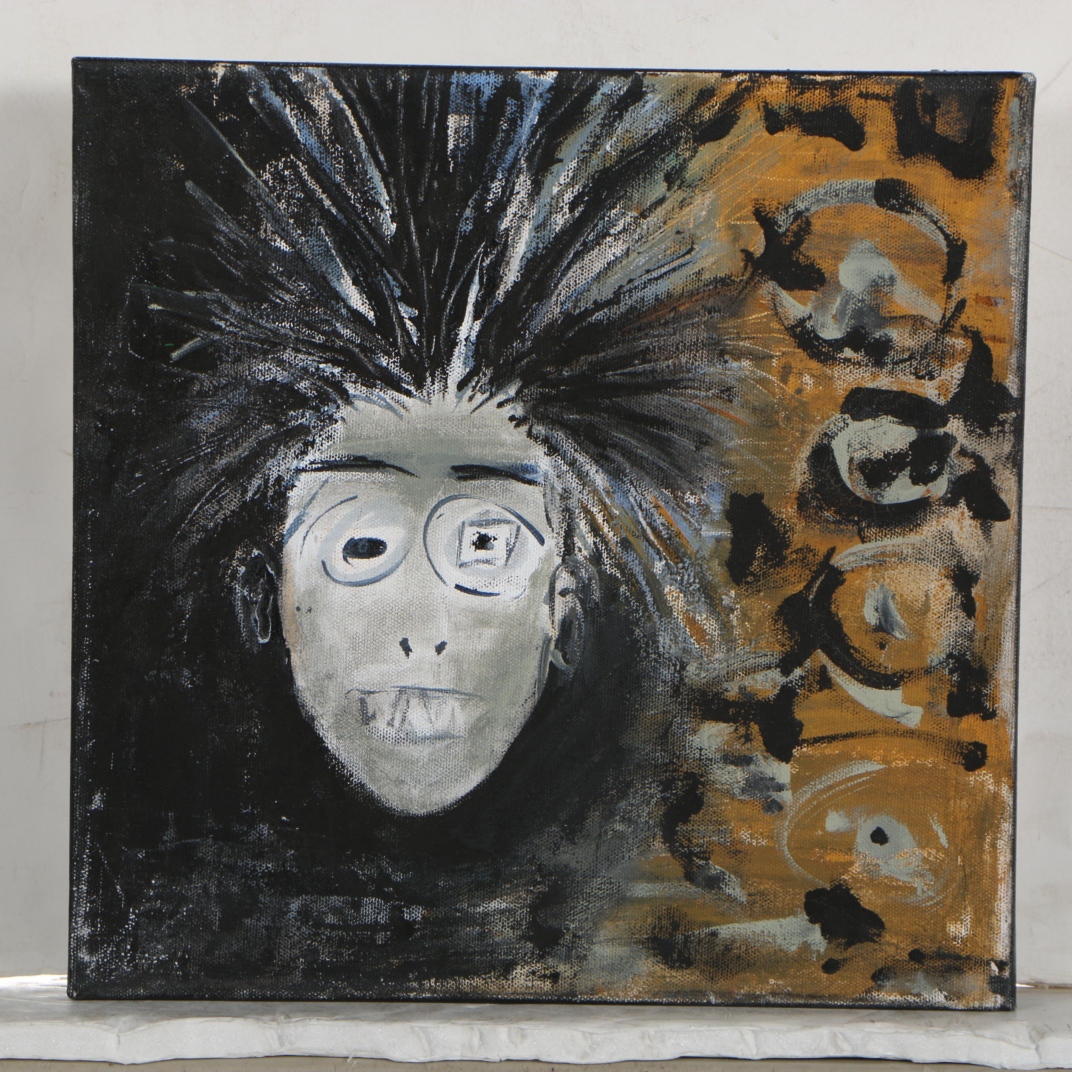 Valentine Szybko Mixed Media Paintings