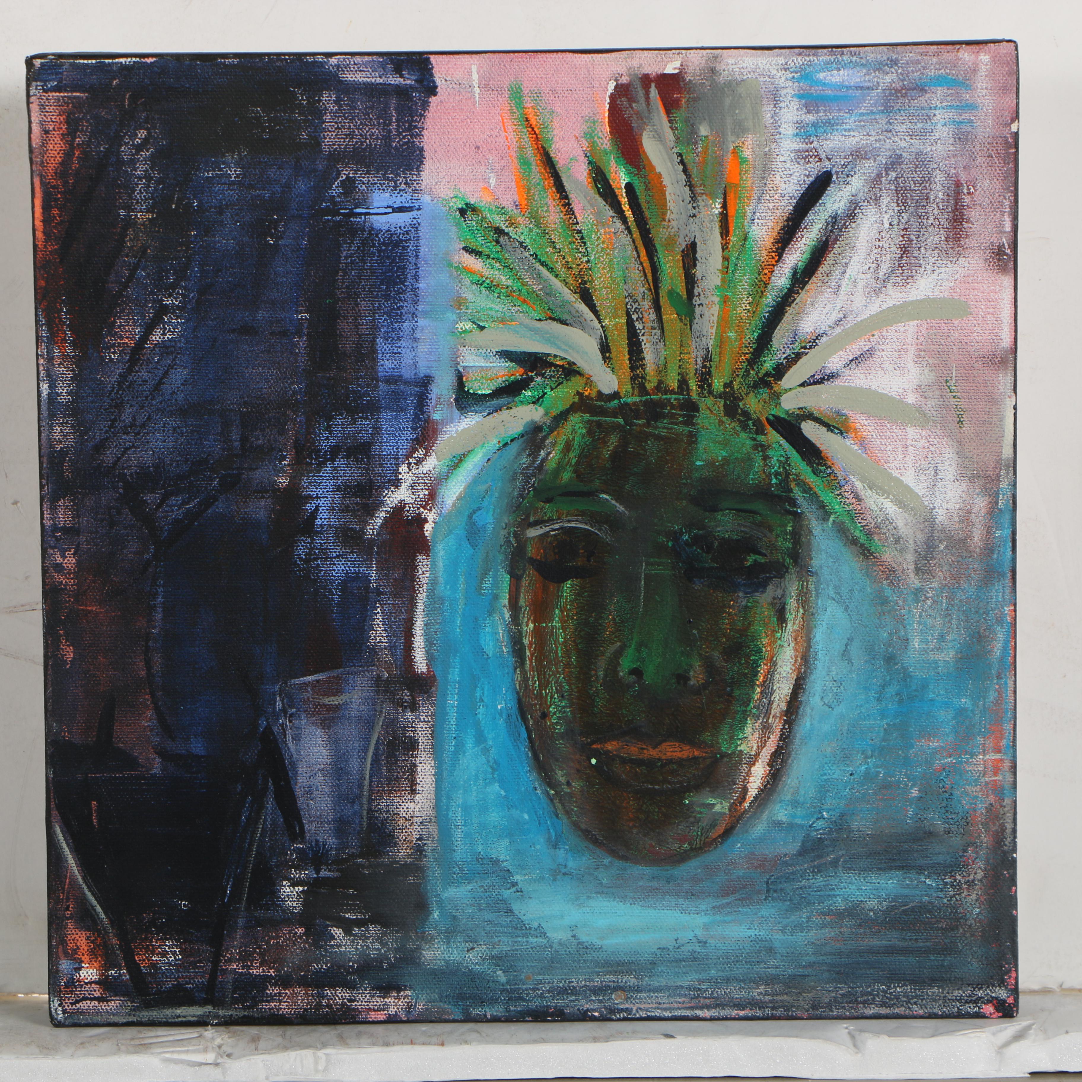 Valentine Szybko Mixed Media Paintings