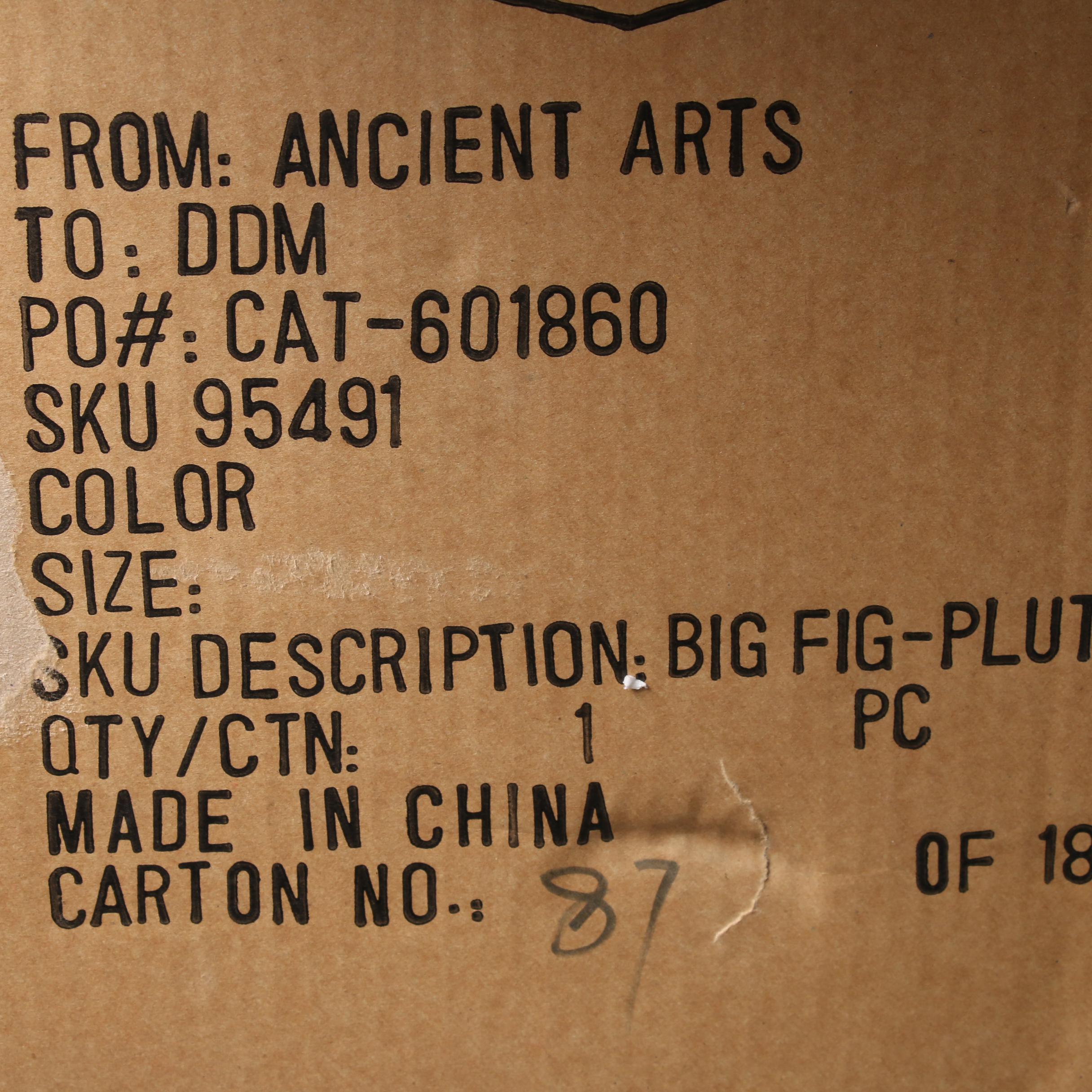 "Pluto 75th Year" Limited Edition Big Figure