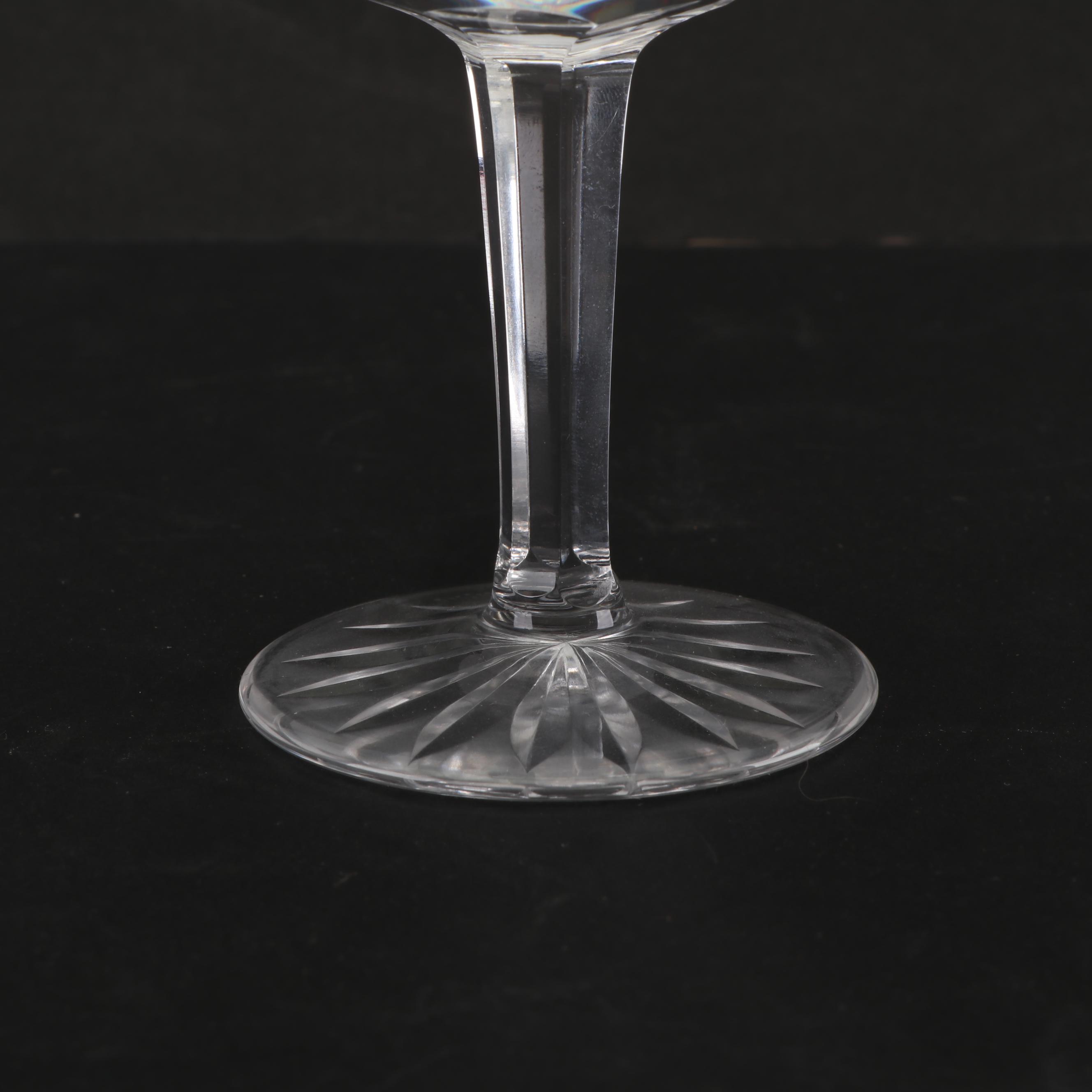 Waterford Crystal "Lismore" White Wine Glasses